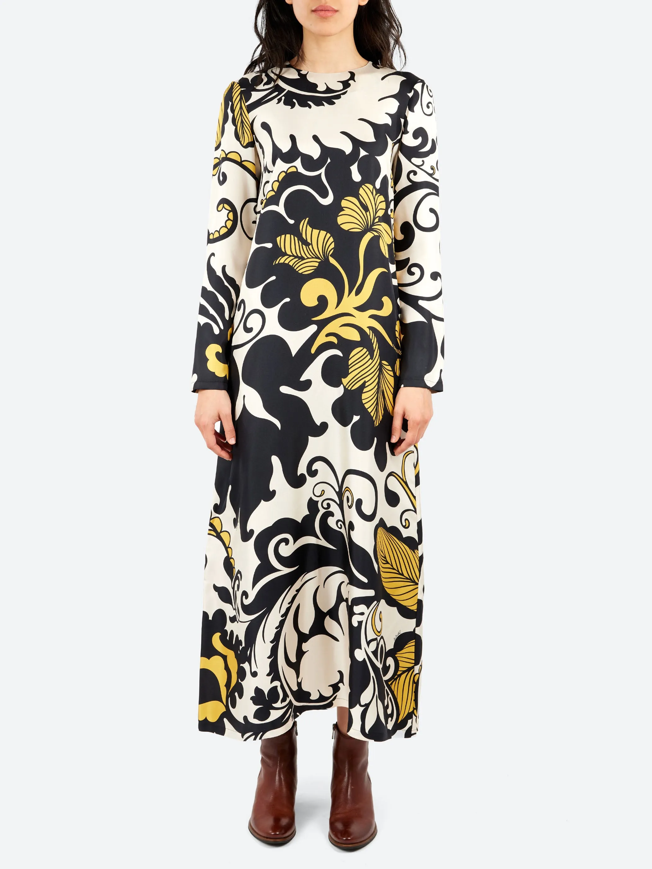 Long Sleeve Swing Dress sold by gravitypope