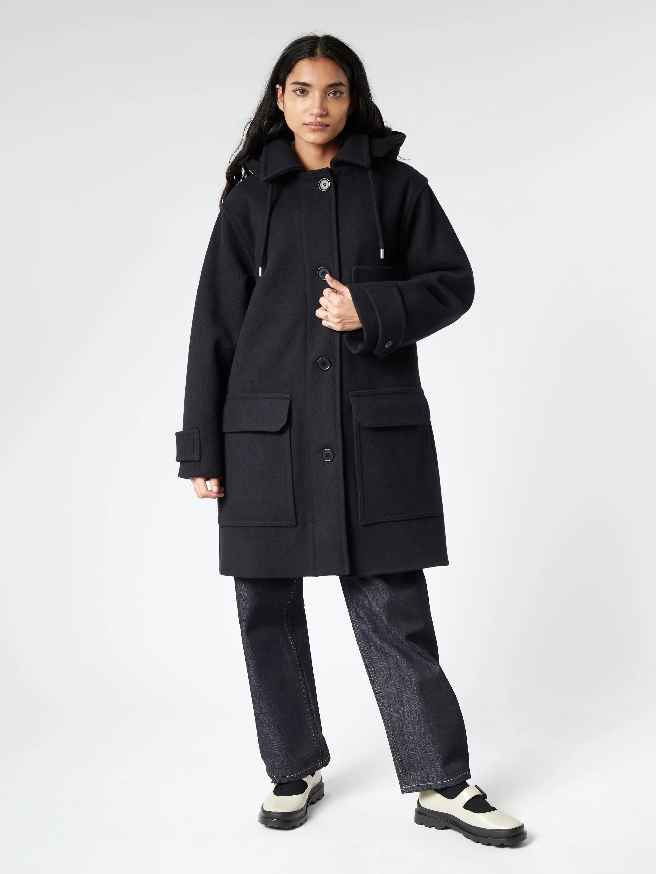MHL Hooded Coat sold by gravitypope product image thumbnail 2