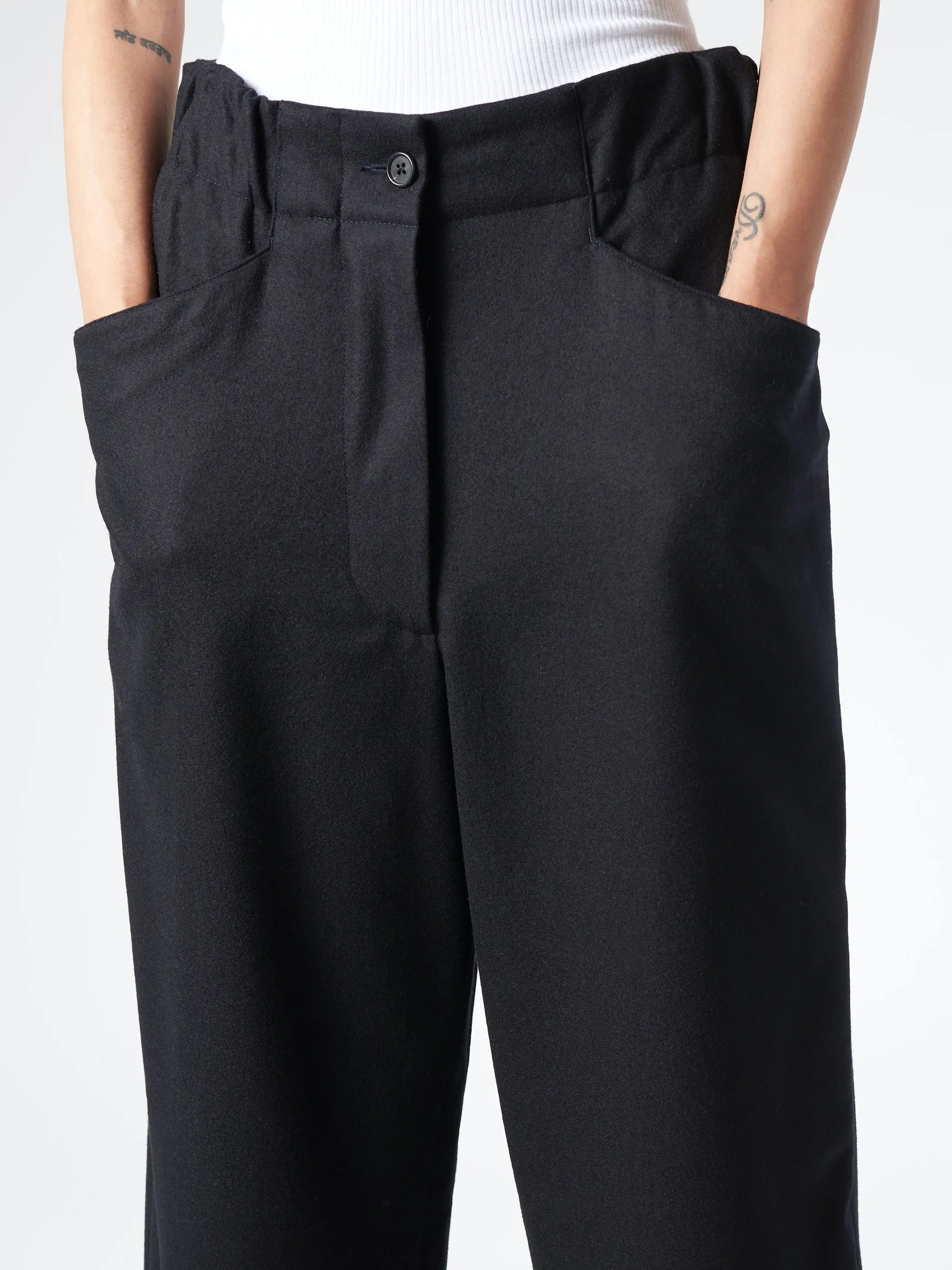 Relaxed Crop Flannel Pant sold by gravitypope product image thumbnail 5