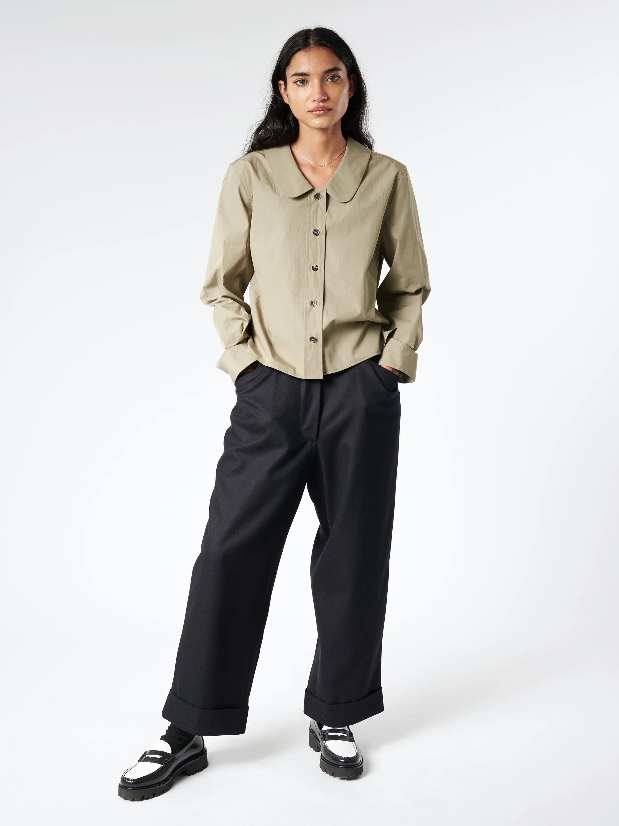 Relaxed Crop Flannel Pant sold by gravitypope product image thumbnail 2