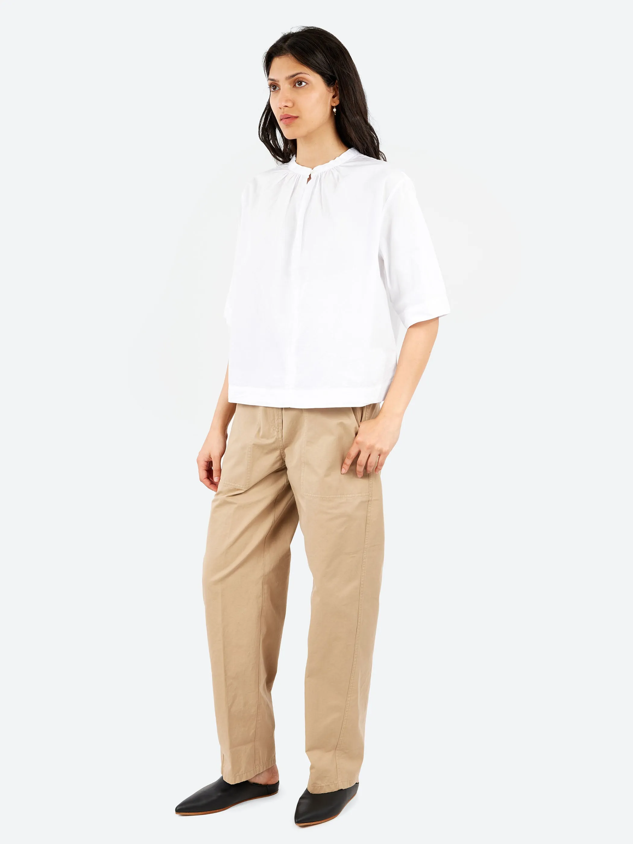 Cotton Poplin Blouse sold by gravitypope product image thumbnail 2