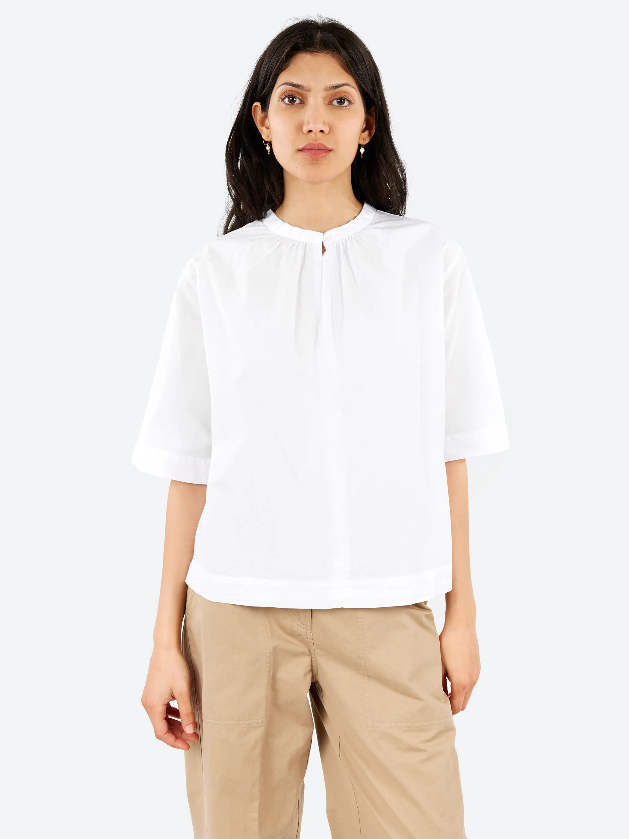 Cotton Poplin Blouse sold by gravitypope product image thumbnail 4