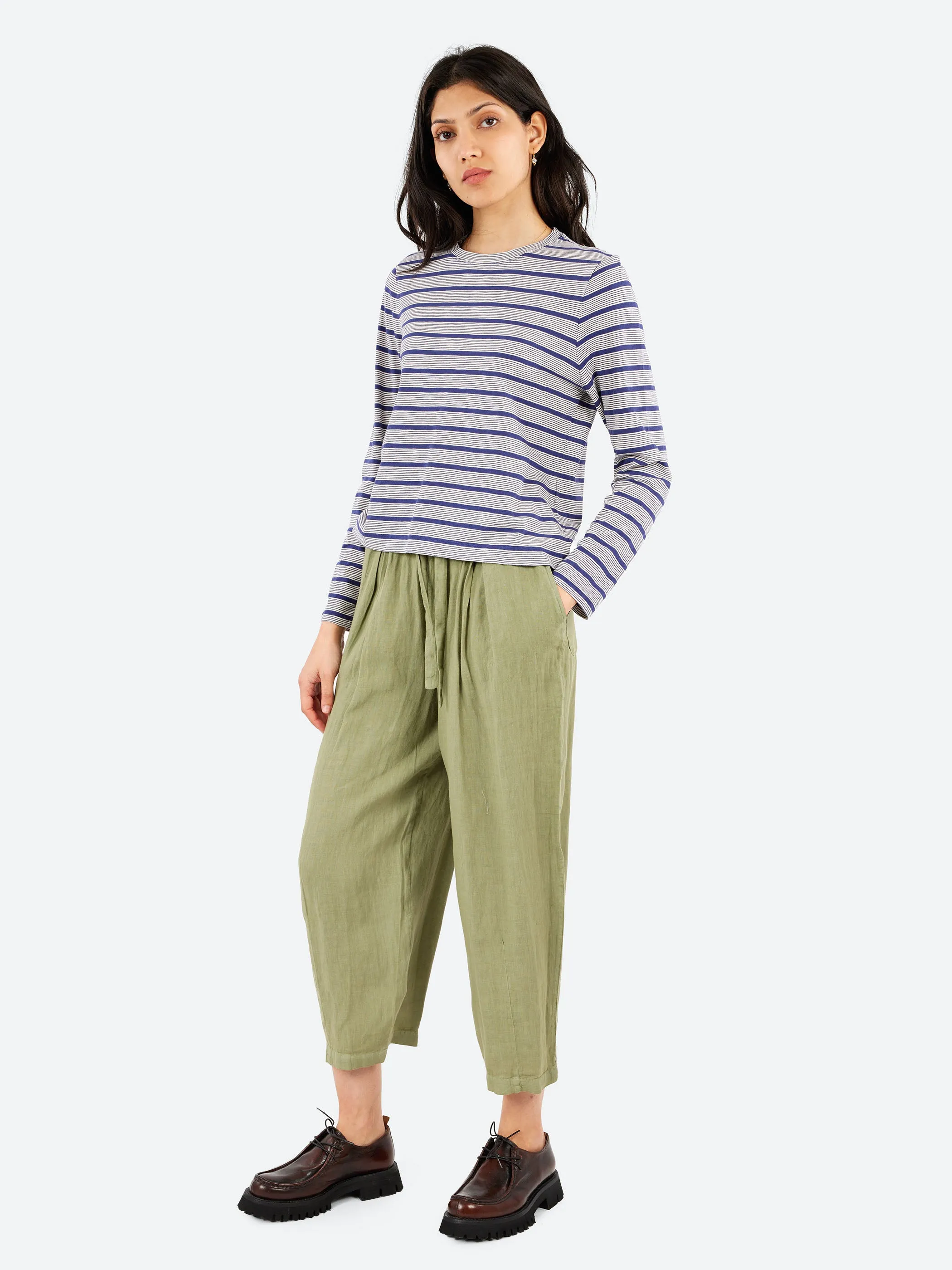 Stripe Crew Neck Tee sold by gravitypope product image thumbnail 2