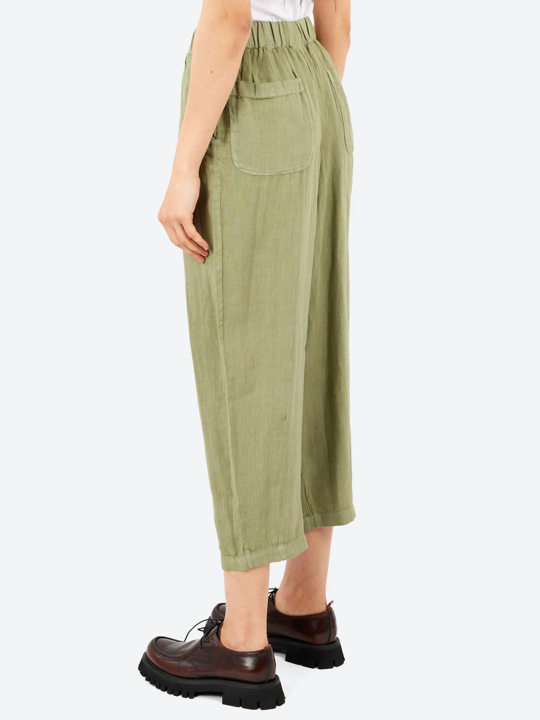 Minako Garment Dyed Linen Trousers sold by gravitypope product image thumbnail 3