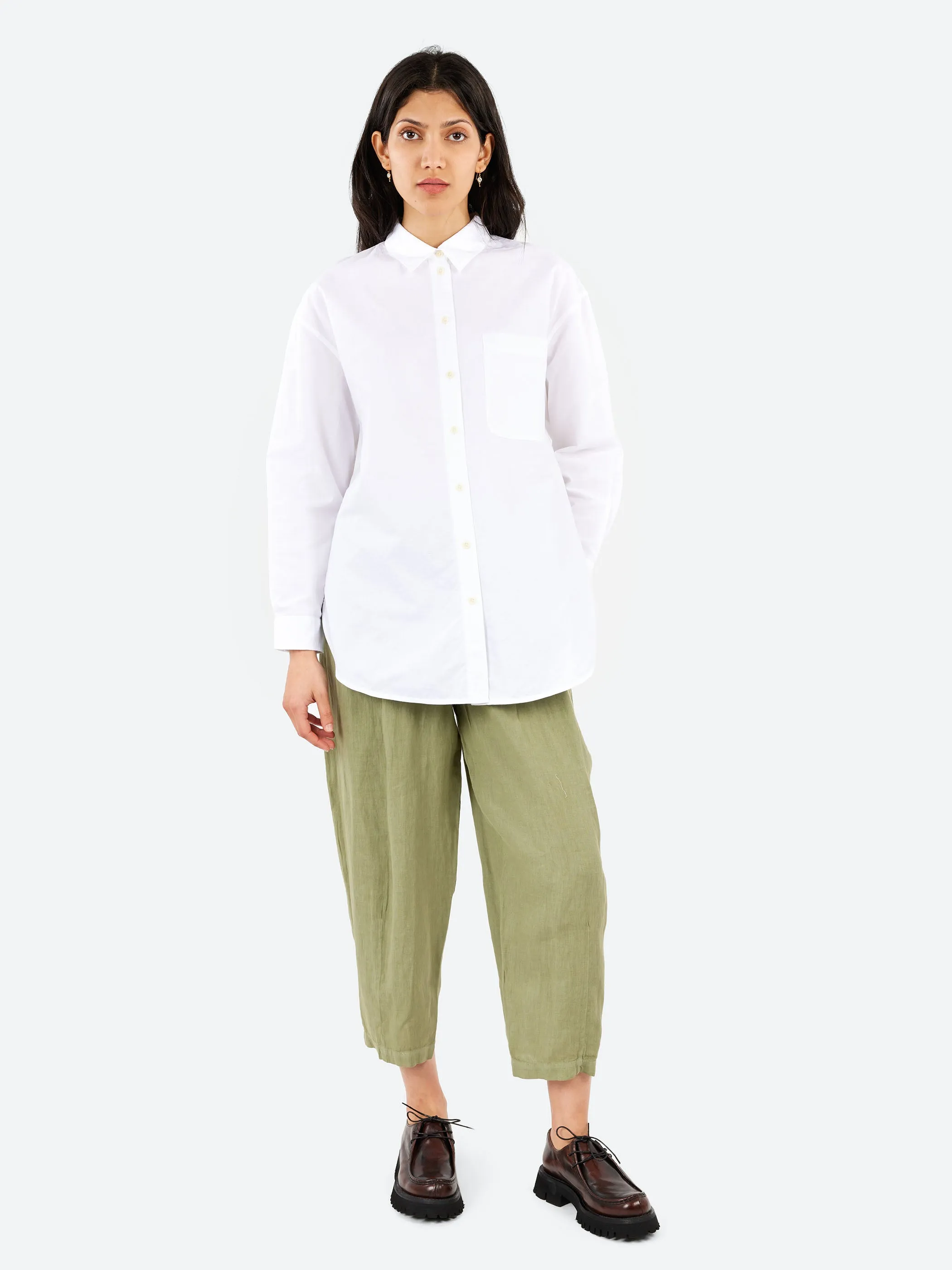 Minako Garment Dyed Linen Trousers sold by gravitypope product image thumbnail 2