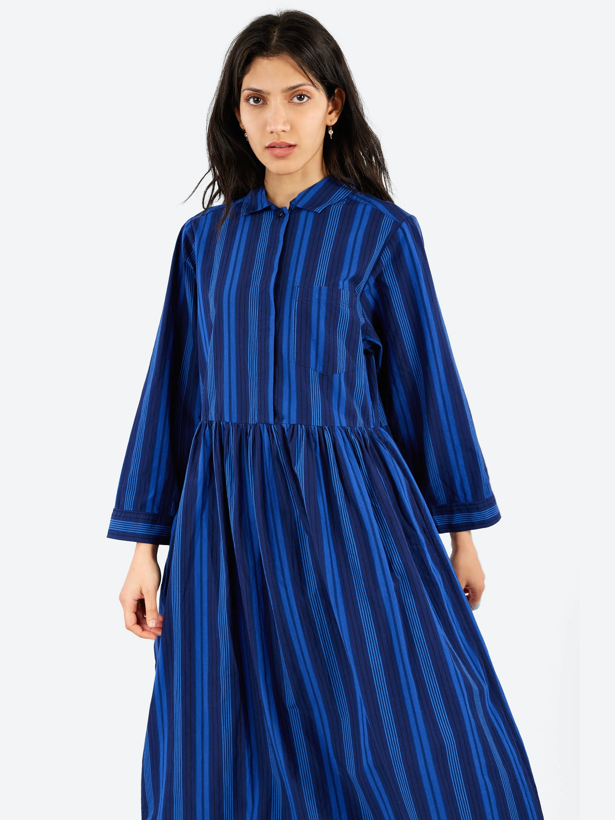 Stripe Poplin Shirt Dress sold by gravitypope product image thumbnail 4