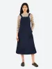 Patch Pocket Denim Dungaree Dress sold by gravitypope