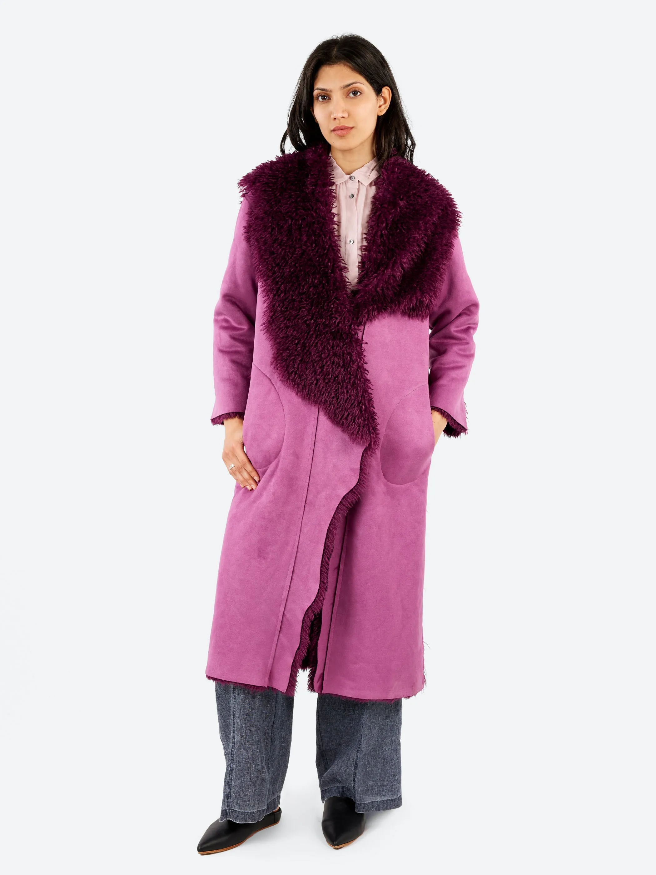 Eco Shearling Coat sold by gravitypope product image thumbnail 2