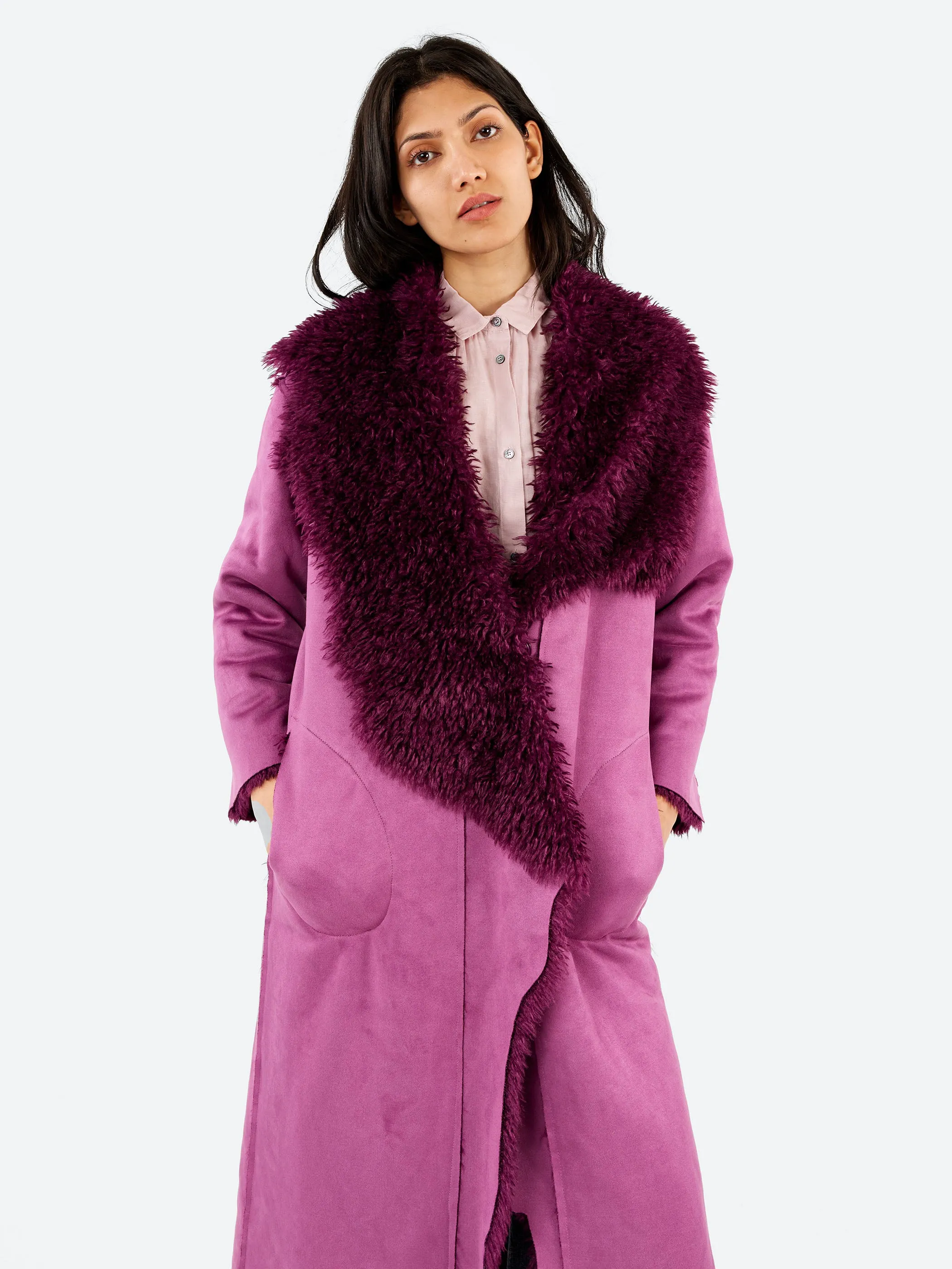 Eco Shearling Coat sold by gravitypope product image thumbnail 4