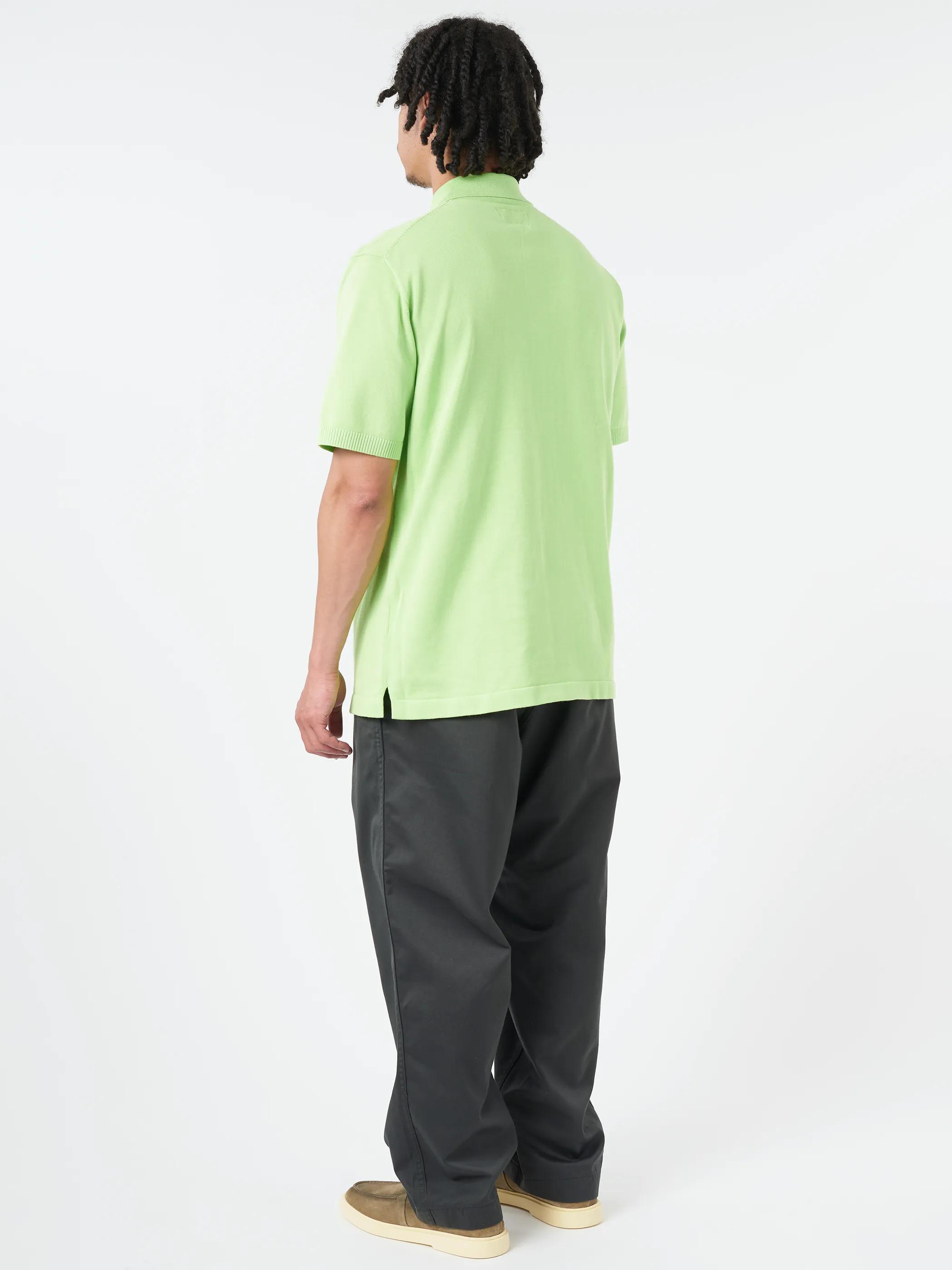 Knit Polo Shirt sold by gravitypope product image thumbnail 3