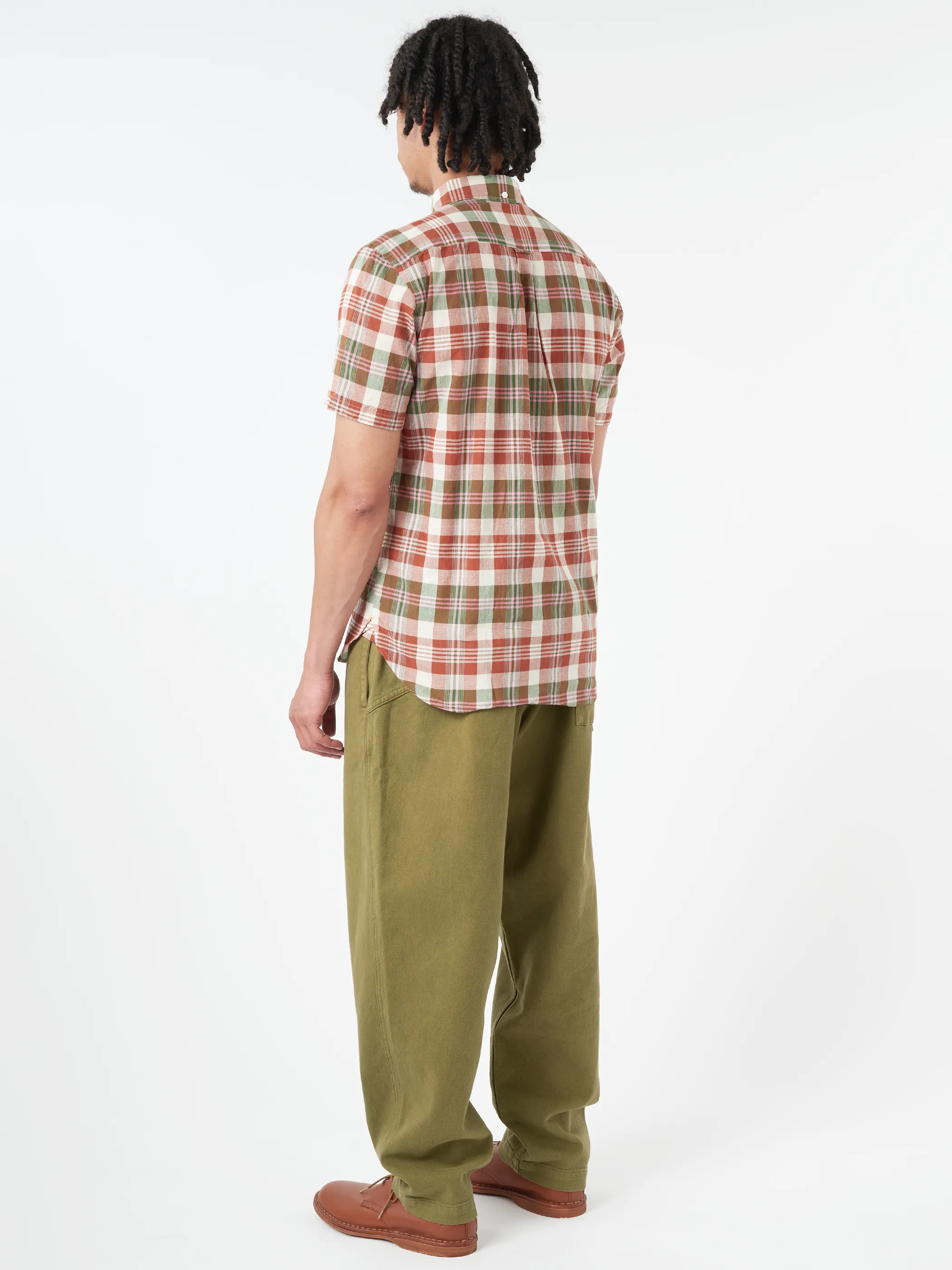 Button-Down Madras Shirt sold by gravitypope product image thumbnail 3