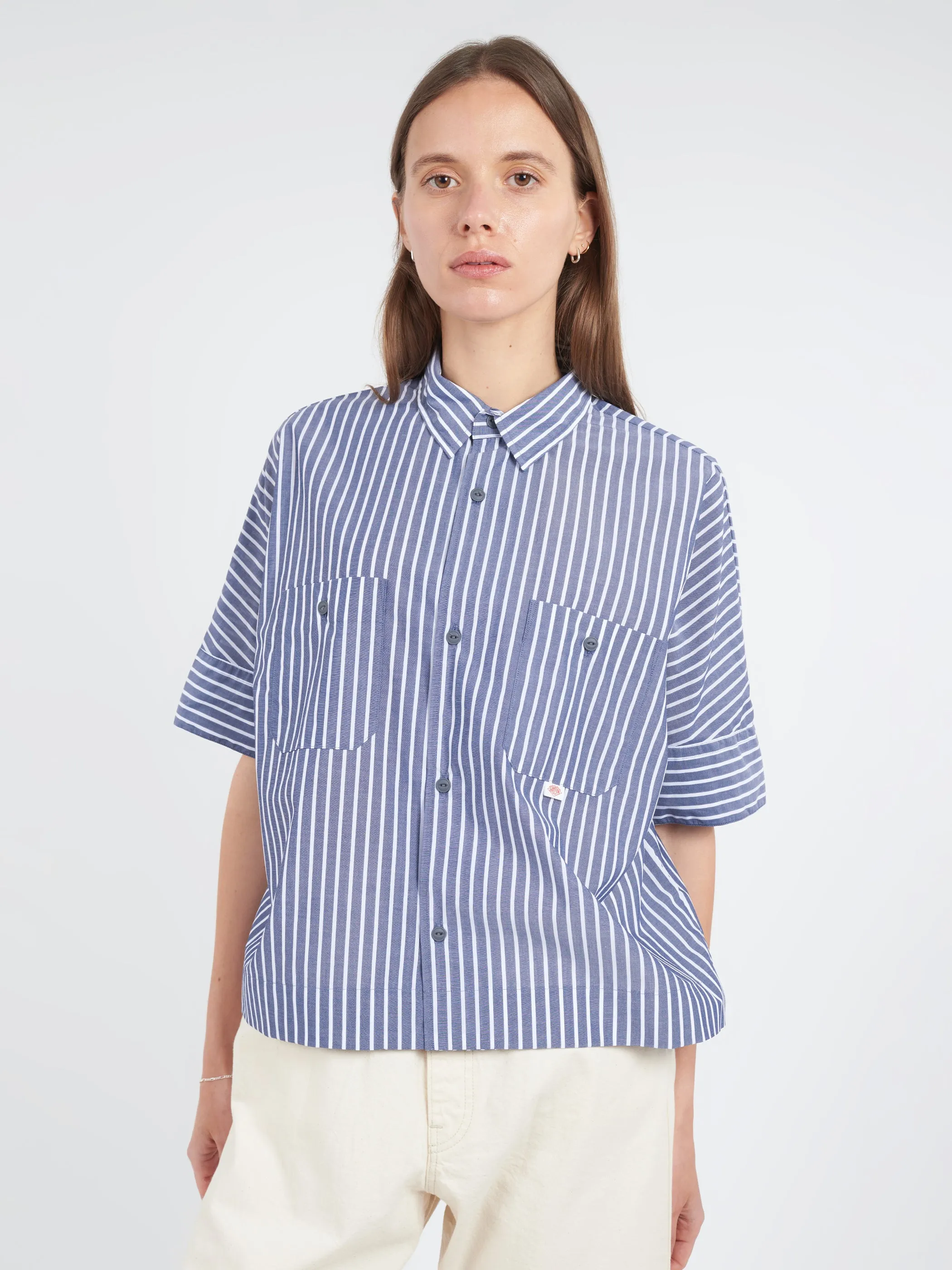 Women's Short Sleeve Work Shirt sold by gravitypope product image thumbnail 4