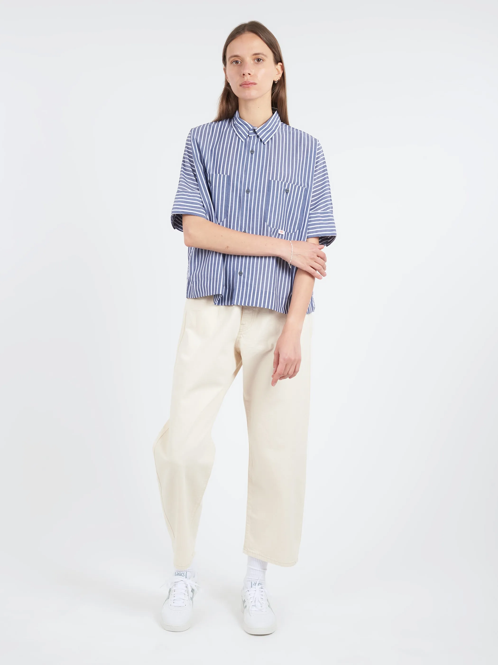 Women's Short Sleeve Work Shirt sold by gravitypope product image thumbnail 2