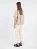 Women's Cotton Poplin Half Sleeve Shirt sold by gravitypope