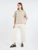 Women's Cotton Poplin Half Sleeve Shirt sold by gravitypope