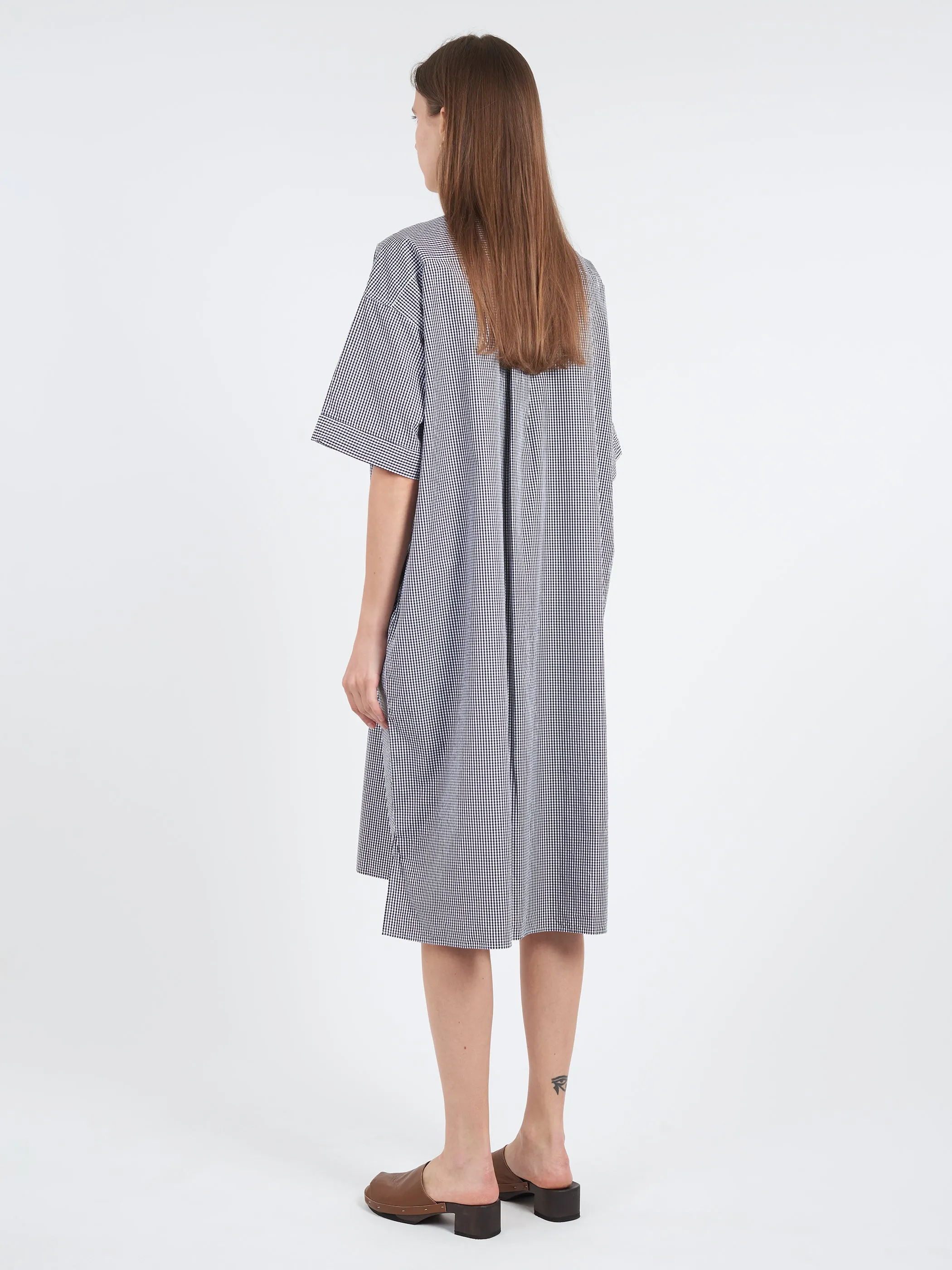 Cotton Poplin Pullover Shirt Dress sold by gravitypope product image thumbnail 3