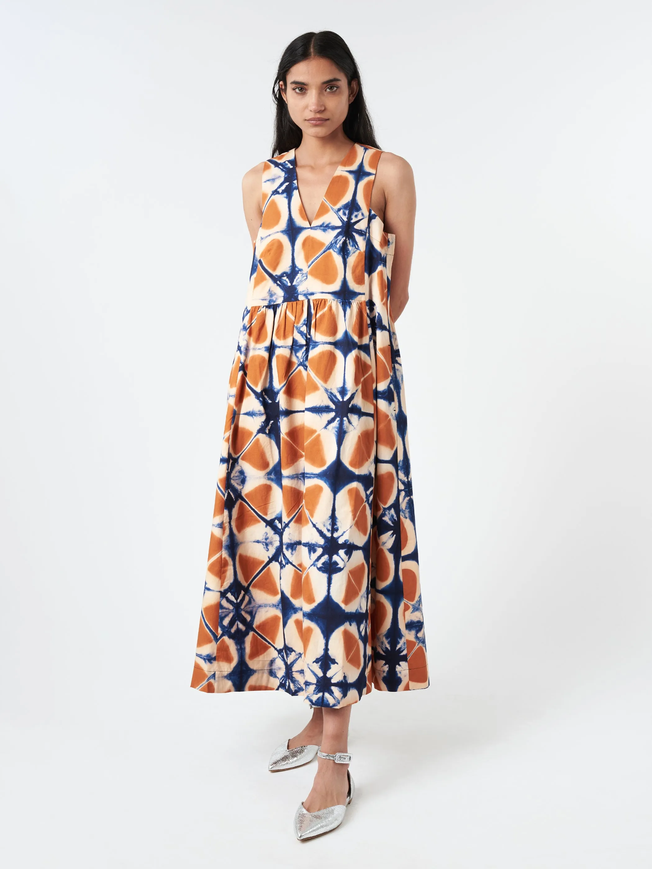 Clamp Dyed Poplin Dress sold by gravitypope product image thumbnail 2