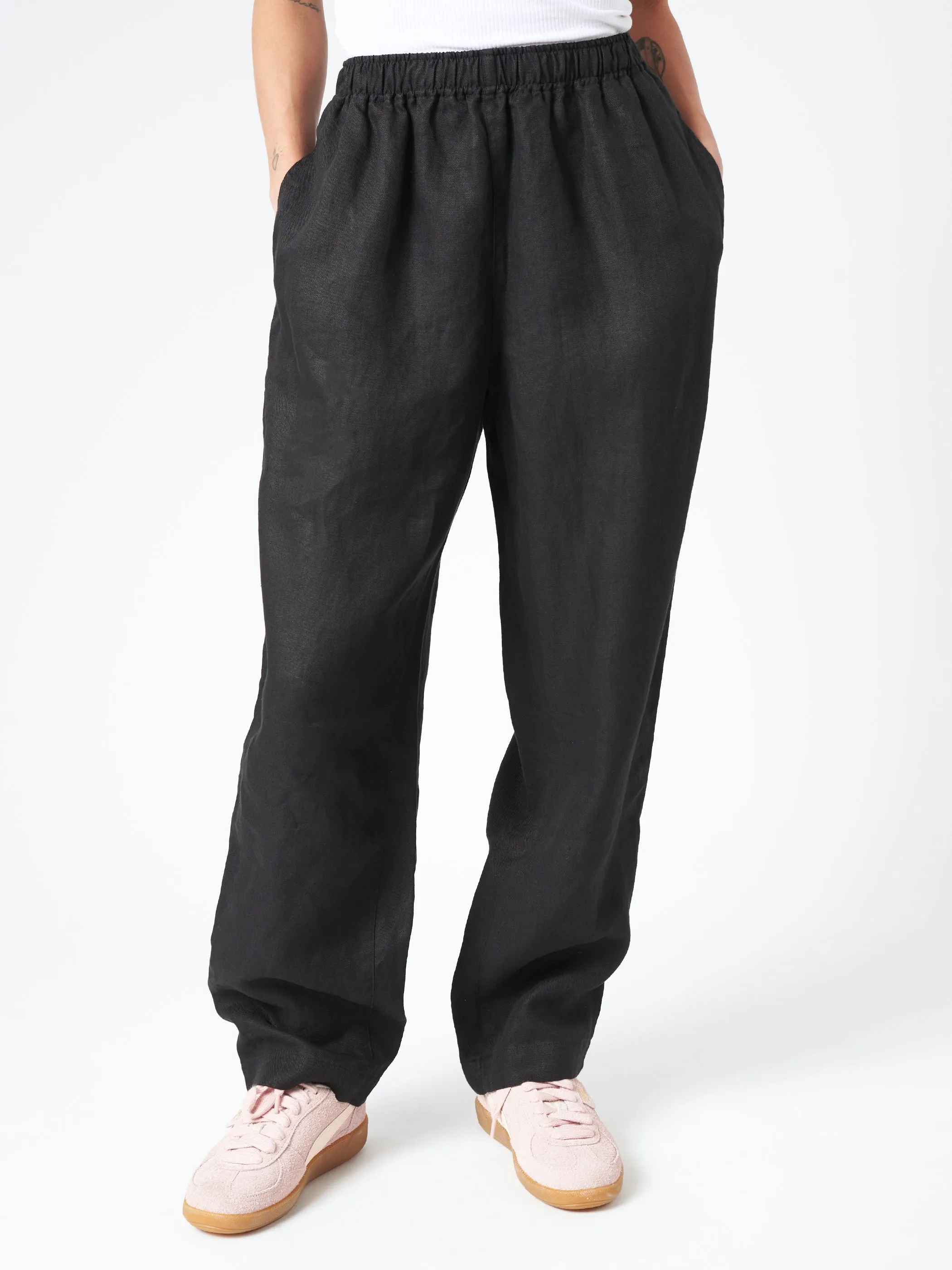 Linen Twill Balloon Pants sold by gravitypope product image thumbnail 2