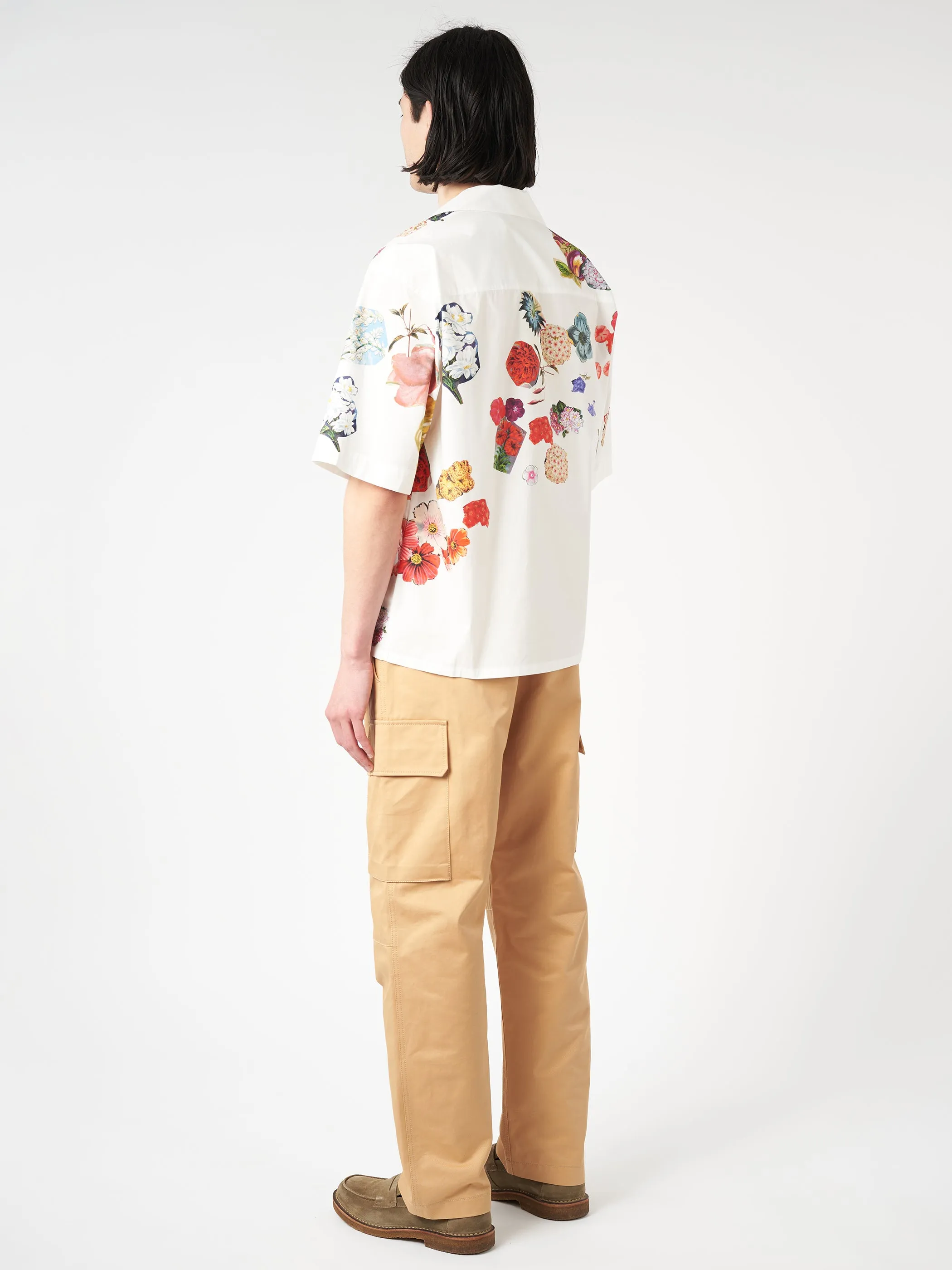 Bowling Shirt with Flower Prints sold by gravitypope product image thumbnail 3