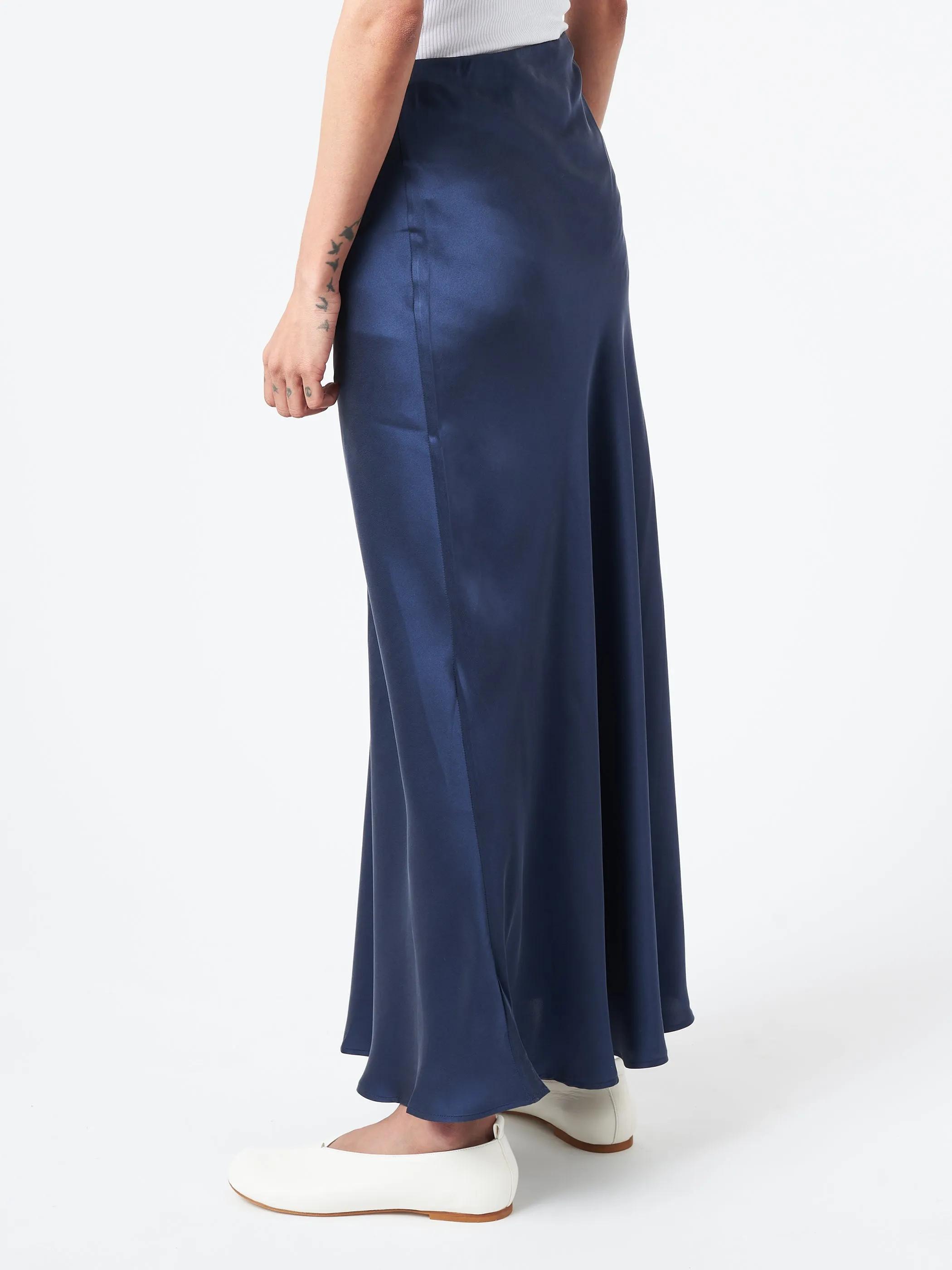 Long Bias Cut Skirt sold by gravitypope product image thumbnail 3