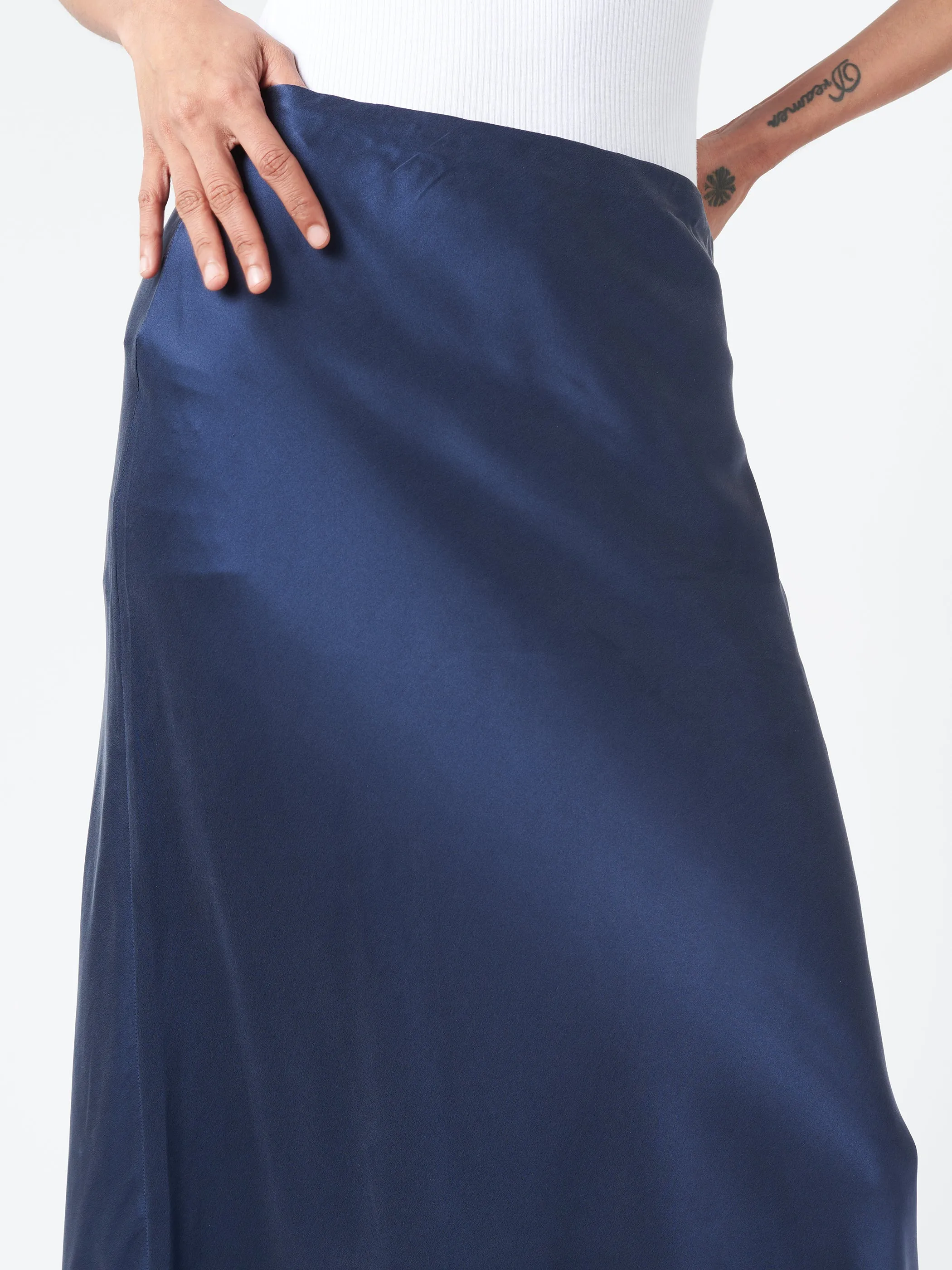 Long Bias Cut Skirt sold by gravitypope product image thumbnail 5