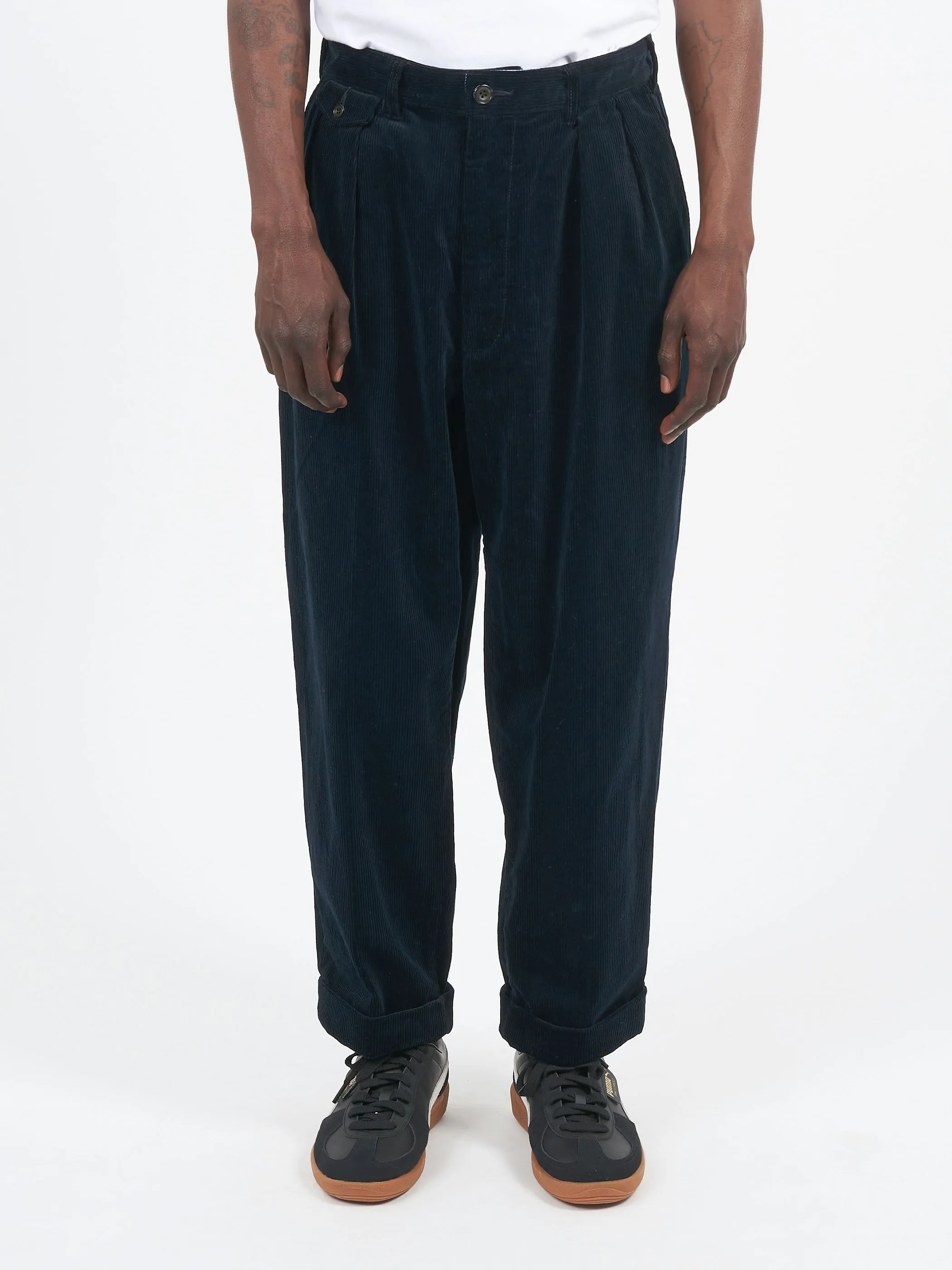 2 Pleat Corduroy Pants sold by gravitypope