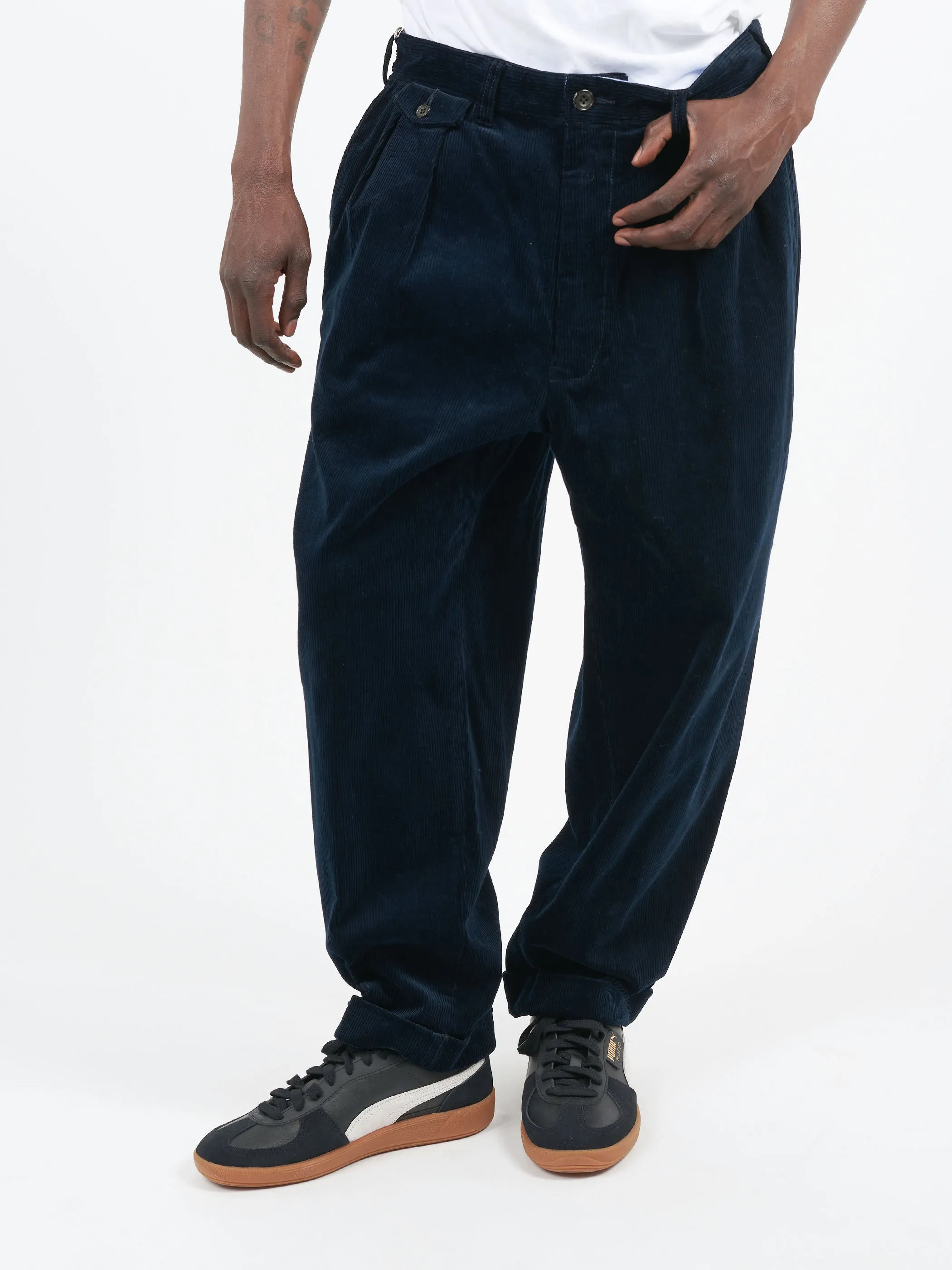 2 Pleat Corduroy Pants sold by gravitypope product image thumbnail 5