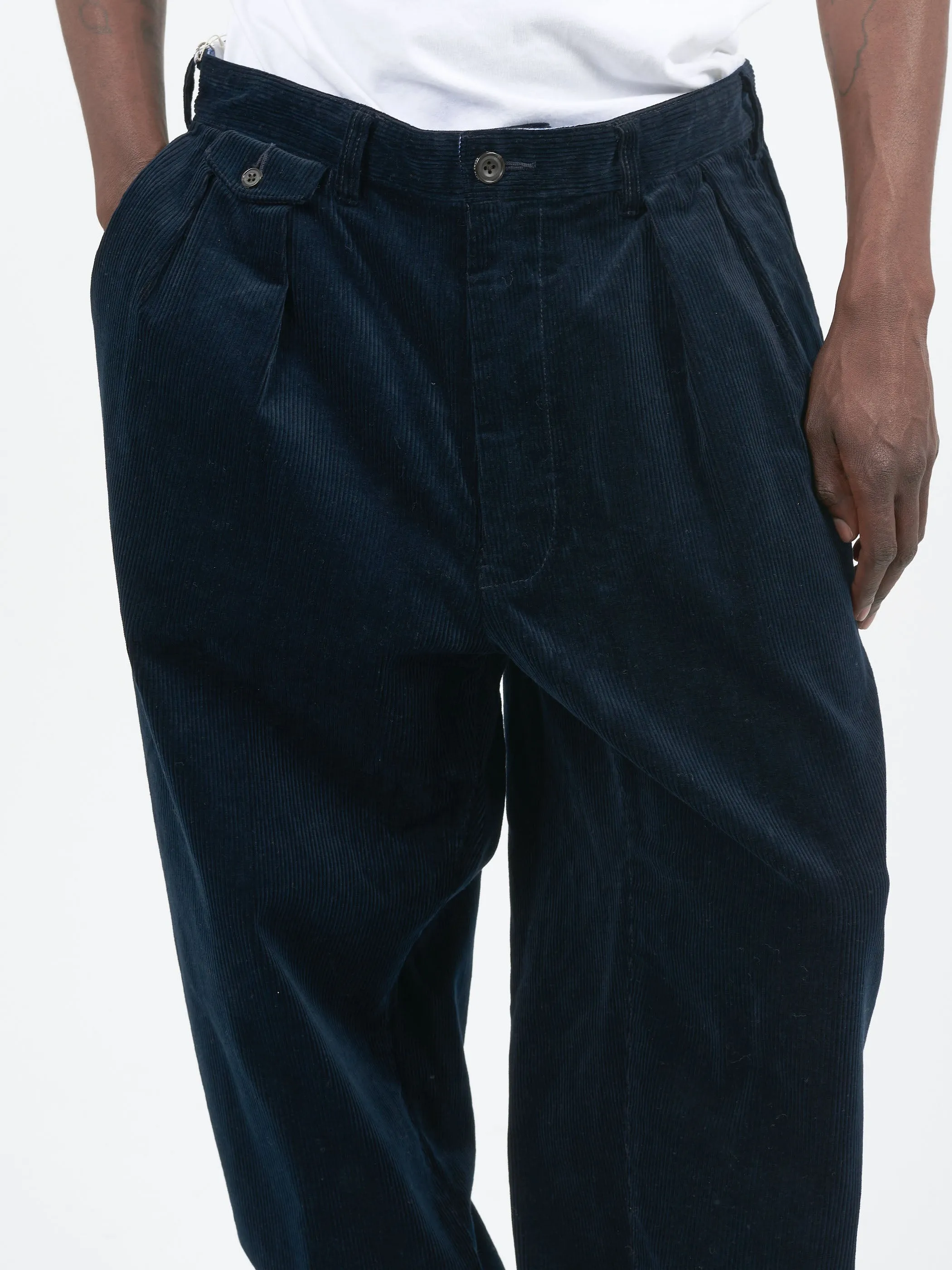 2 Pleat Corduroy Pants sold by gravitypope product image thumbnail 4