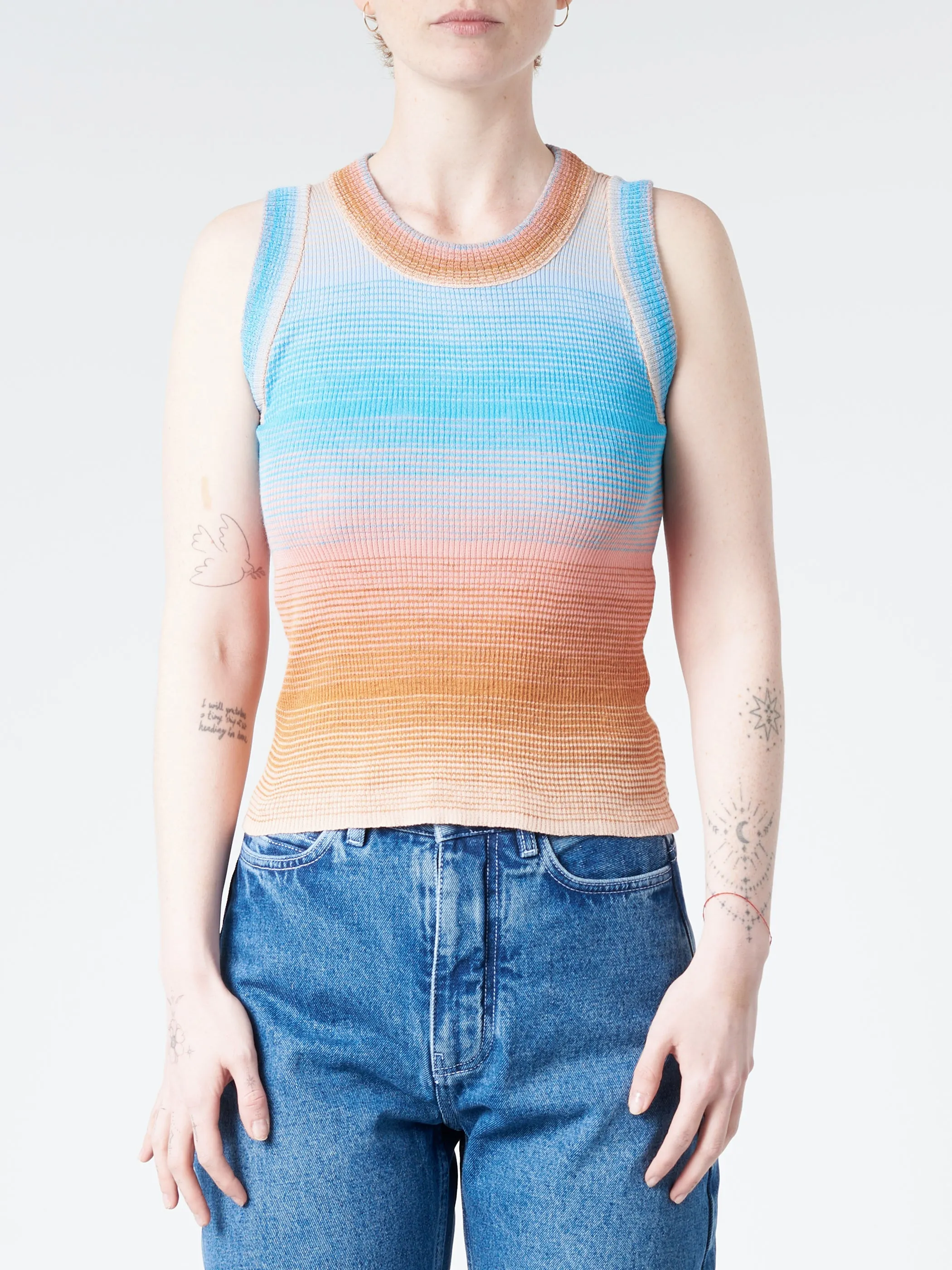 Striped Tank Top sold by gravitypope