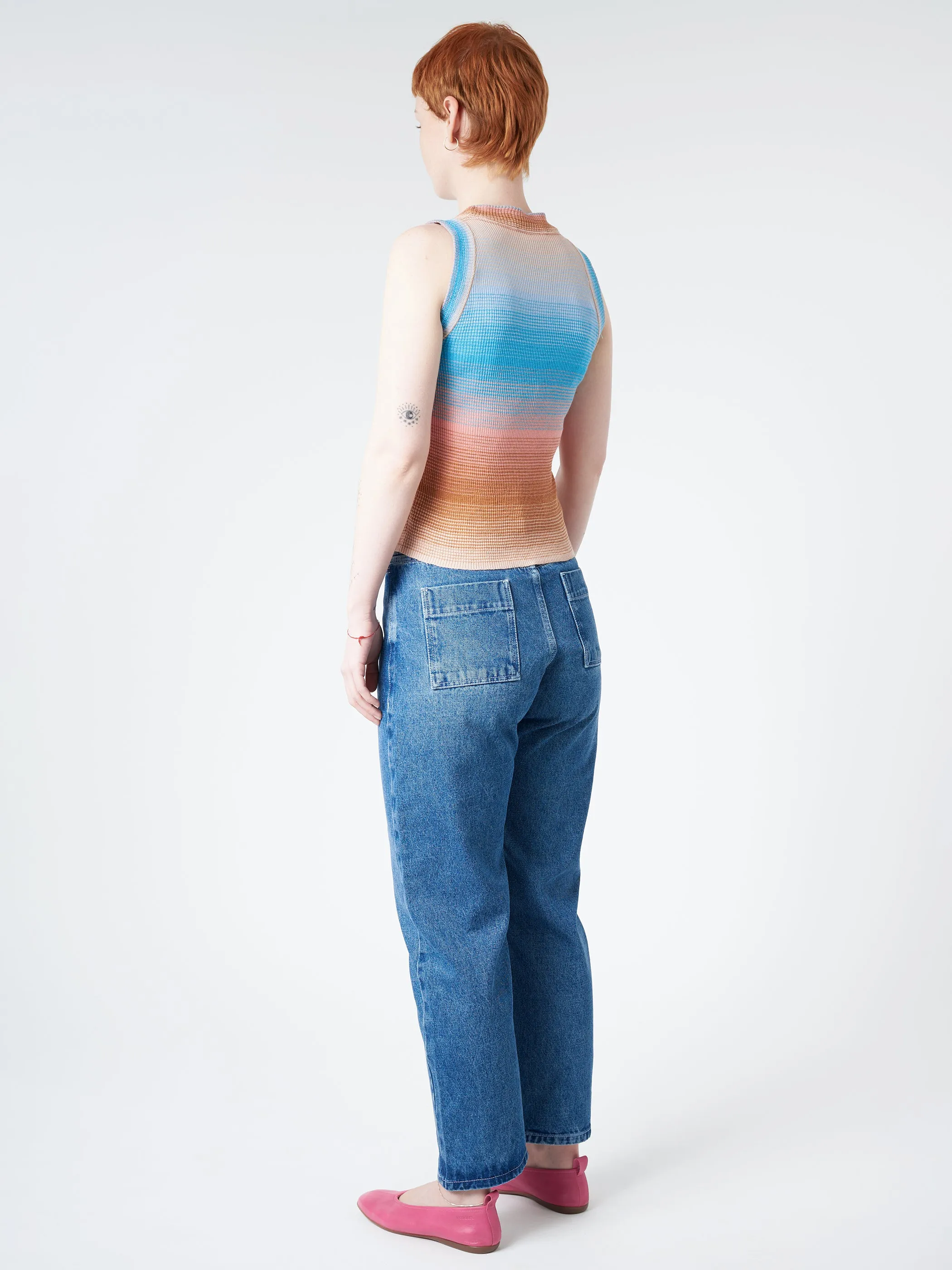 Striped Tank Top sold by gravitypope product image thumbnail 3