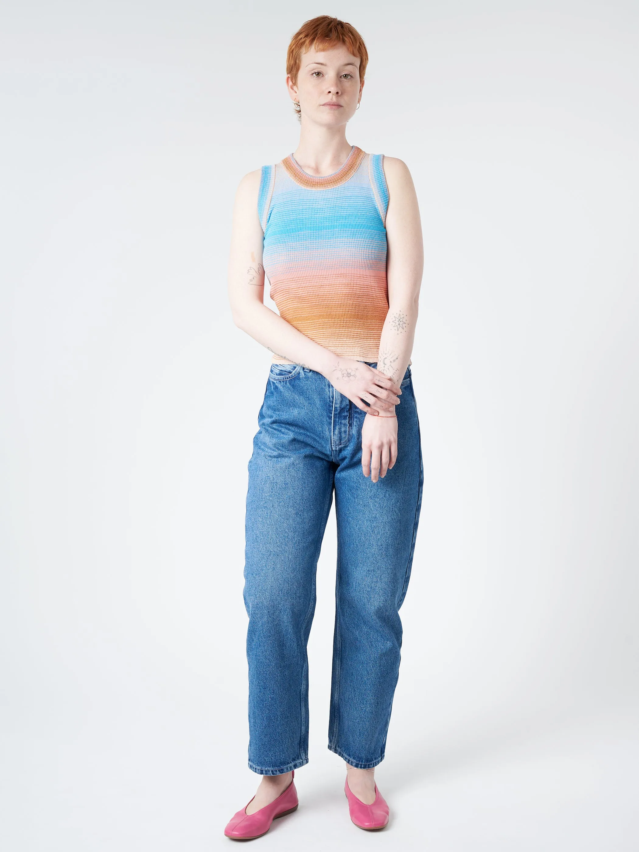 Striped Tank Top sold by gravitypope product image thumbnail 2