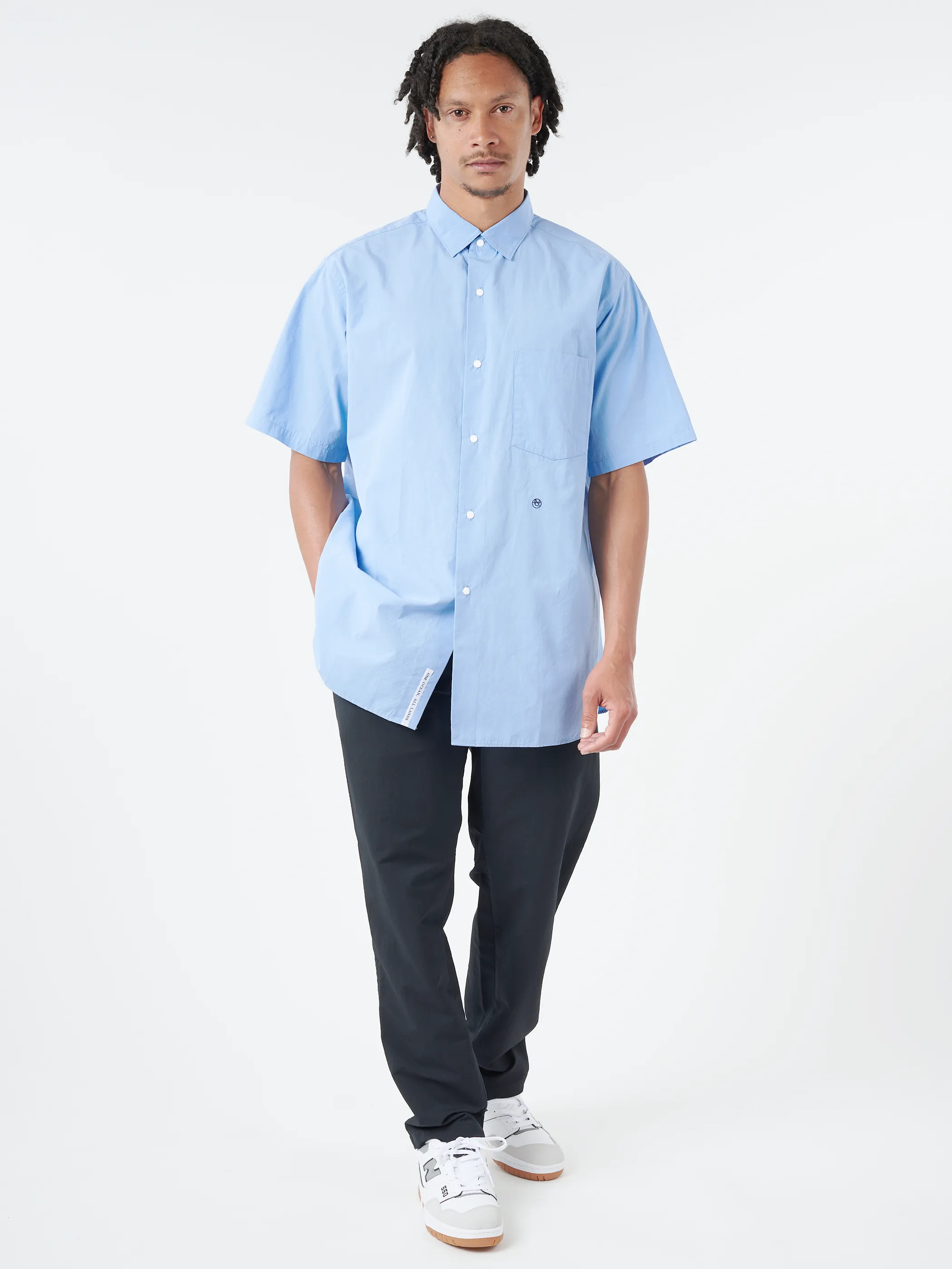 Regular Collar Wind S/S Shirt sold by gravitypope product image thumbnail 2
