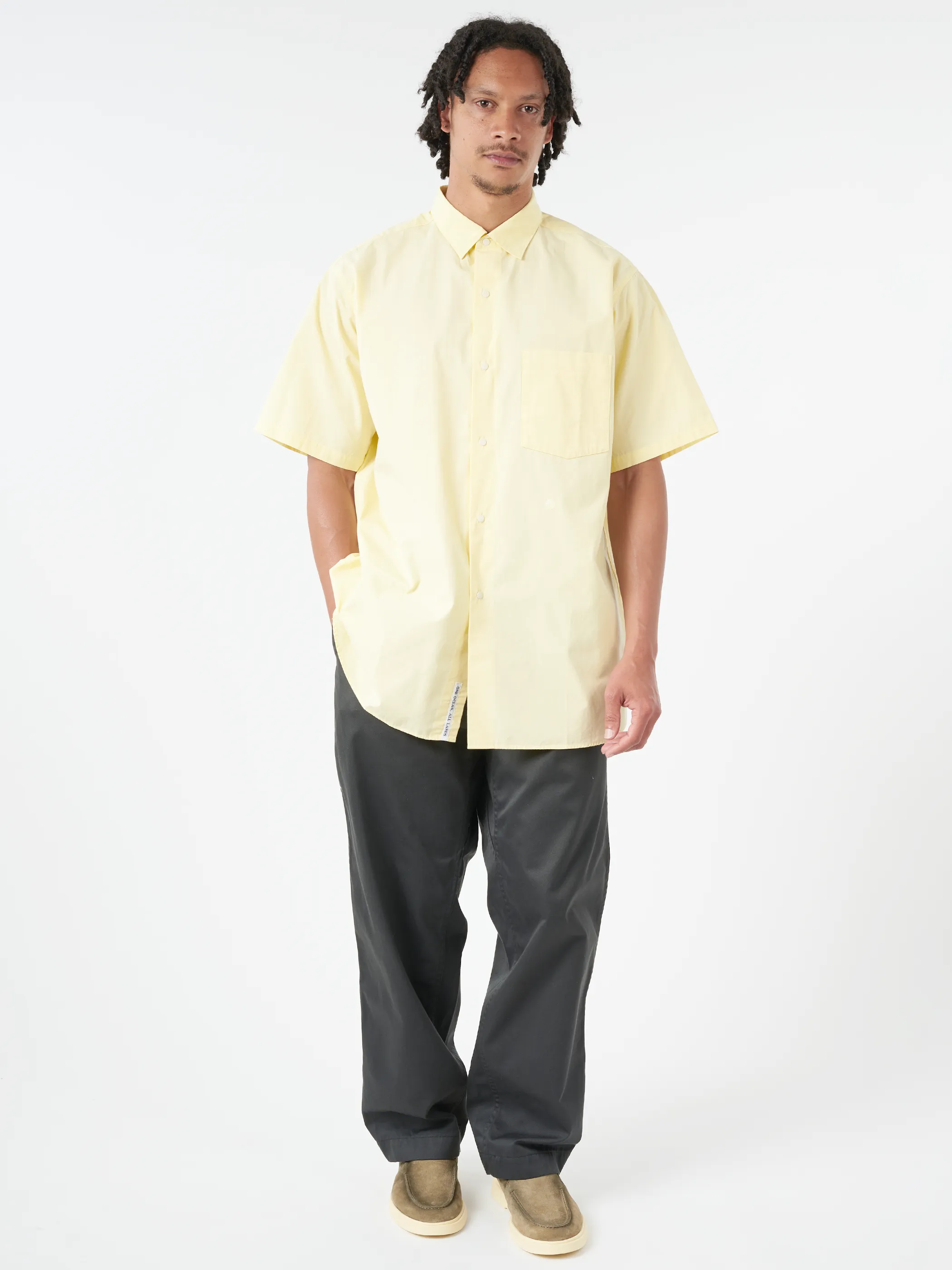 Regular Collar Wind S/S Shirt sold by gravitypope product image thumbnail 2