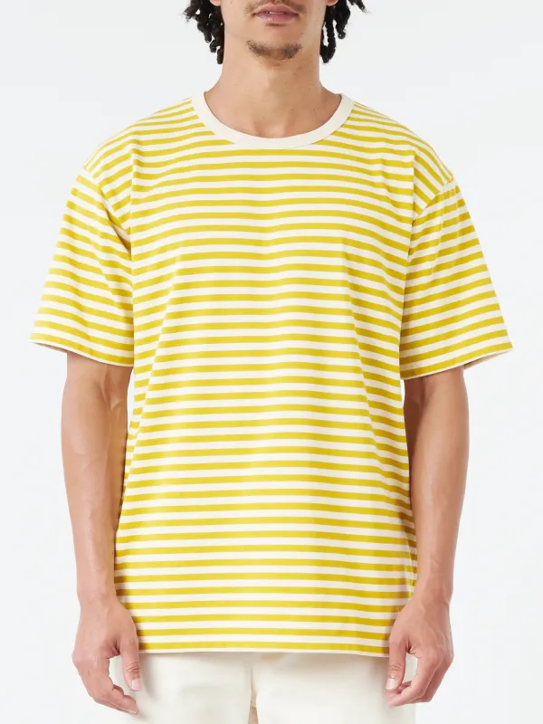 Coolmax Stripe Jersey Tee made by Nanamica