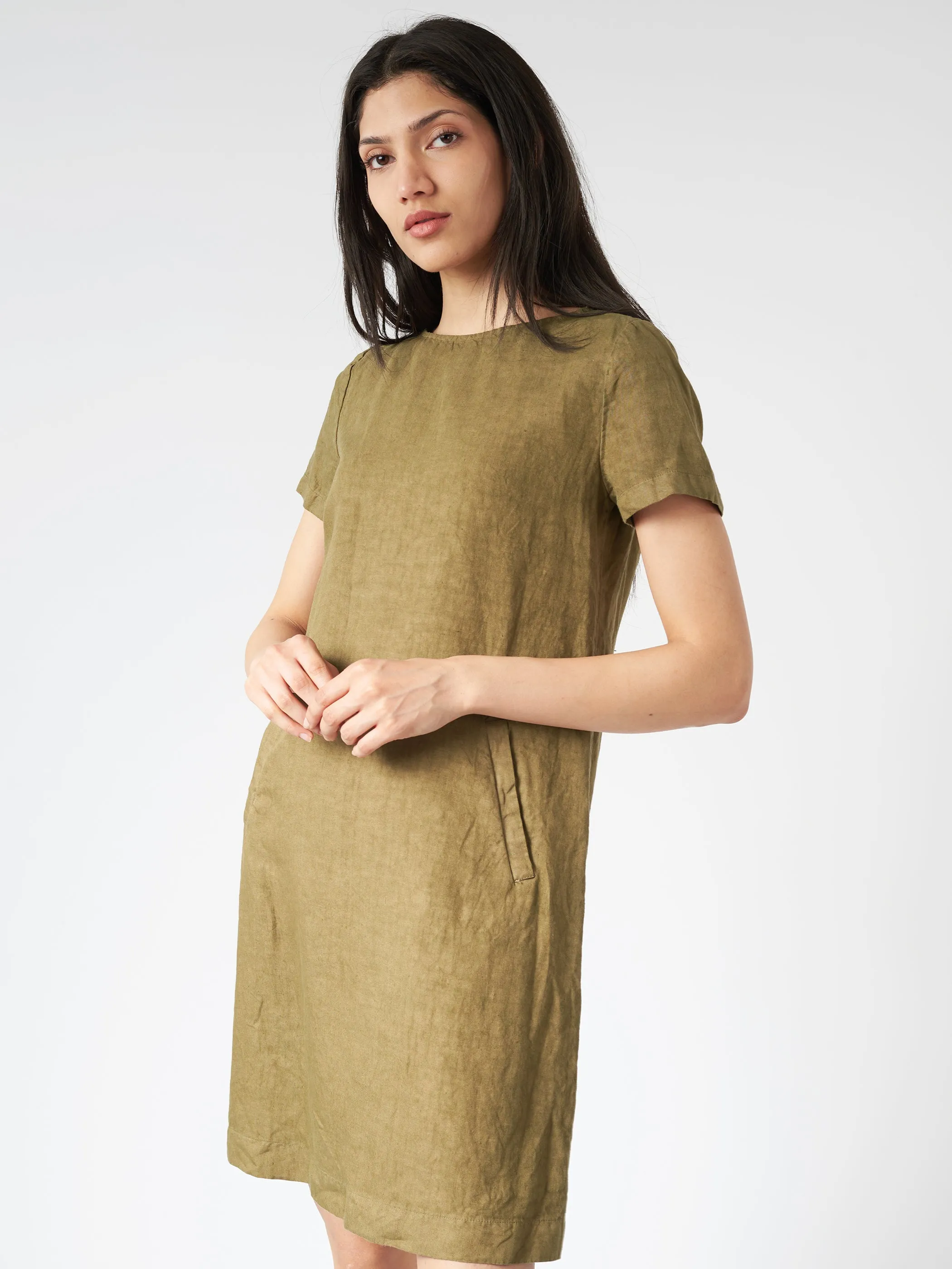 Slub Linen Dress sold by gravitypope product image thumbnail 2