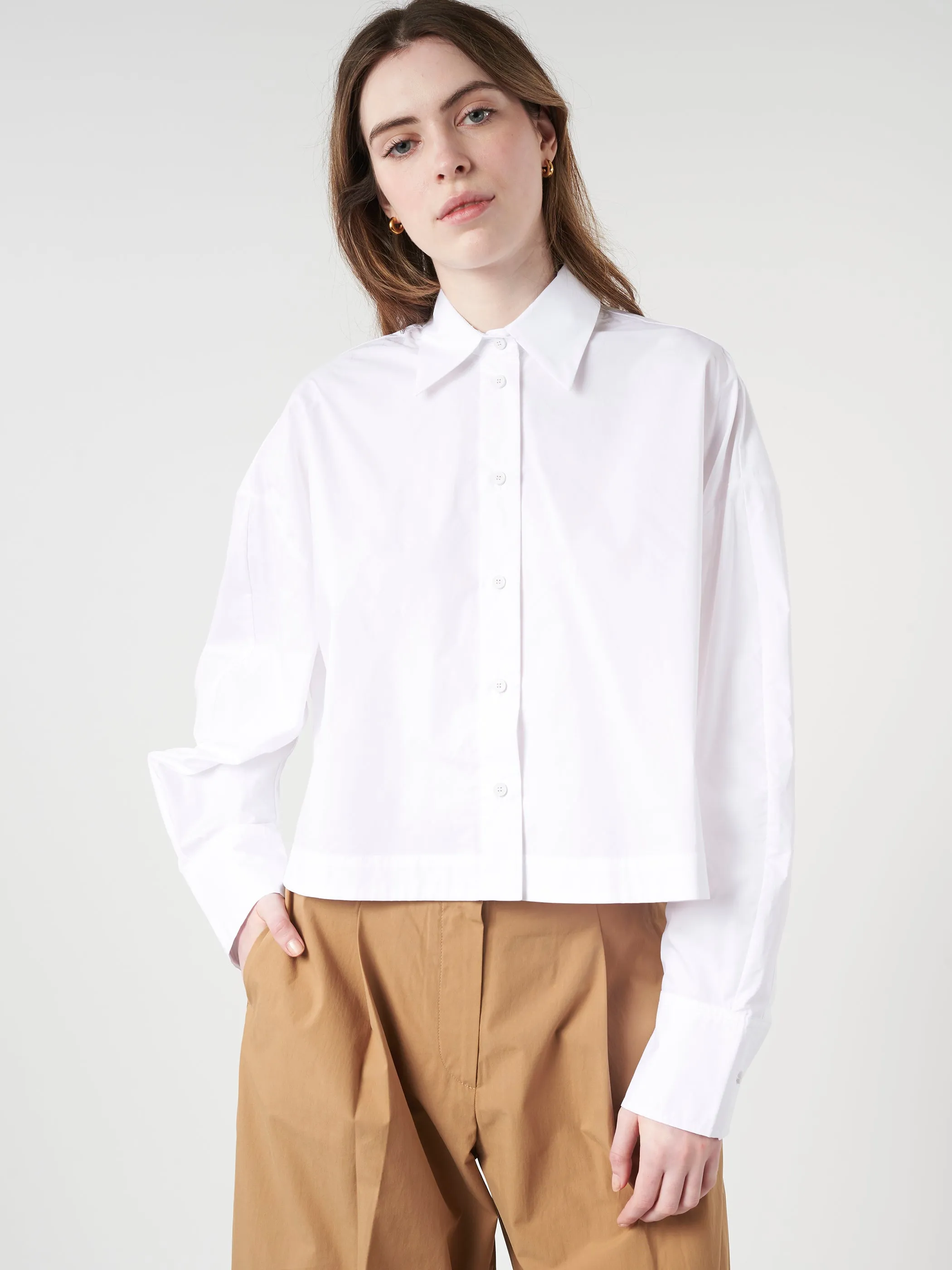 Cropped Boxy Shirt sold by gravitypope product image thumbnail 4