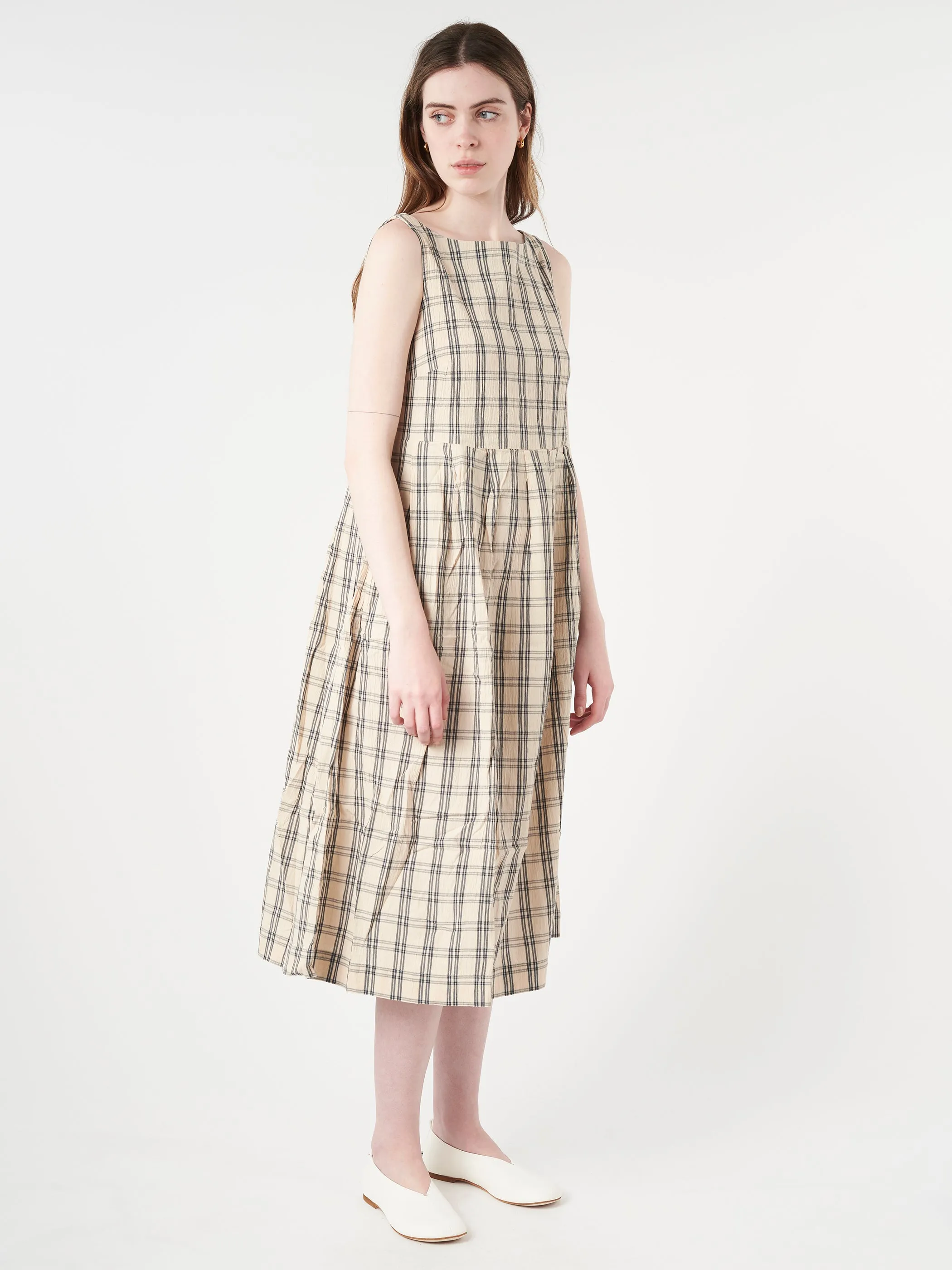 Iku Check Dress sold by gravitypope product image thumbnail 2