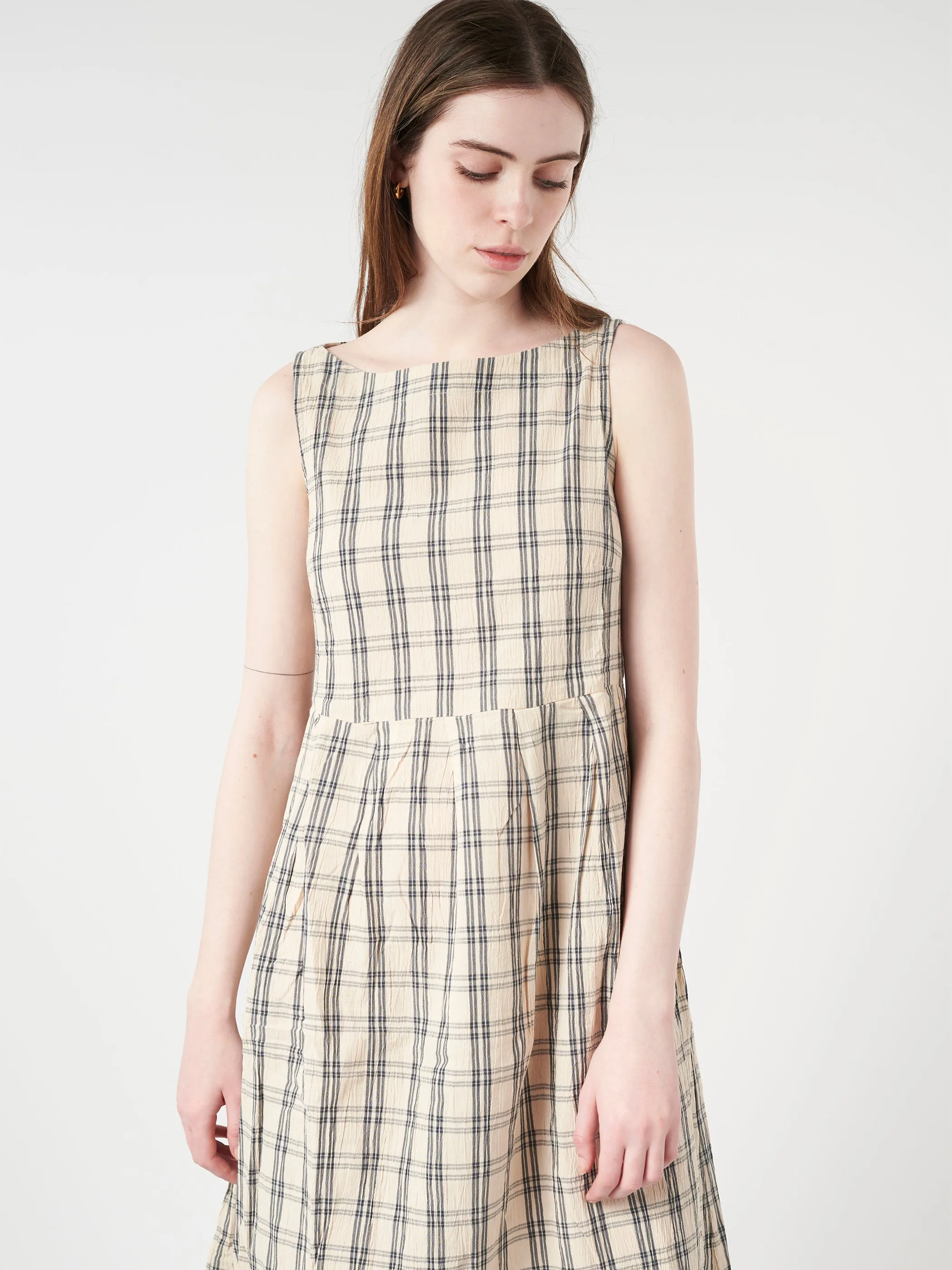 Iku Check Dress sold by gravitypope product image thumbnail 4