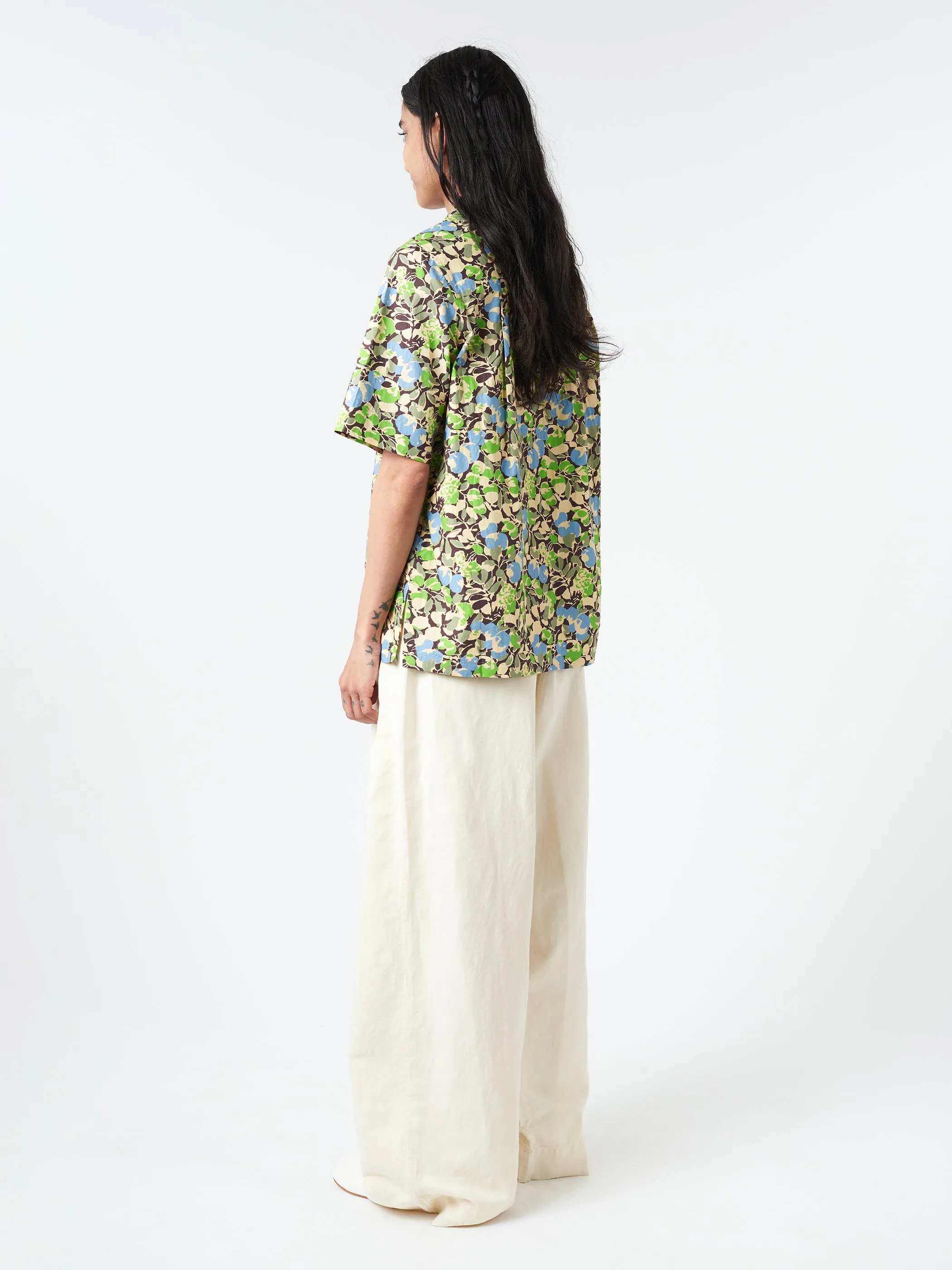 Hedgerow Print Poplin Shirt sold by gravitypope product image thumbnail 3