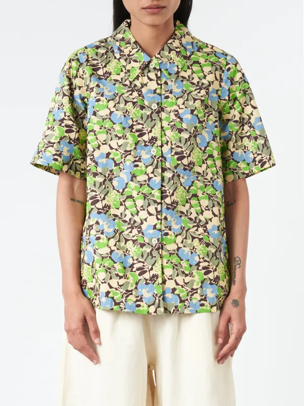 Hedgerow Print Poplin Shirt sold by gravitypope