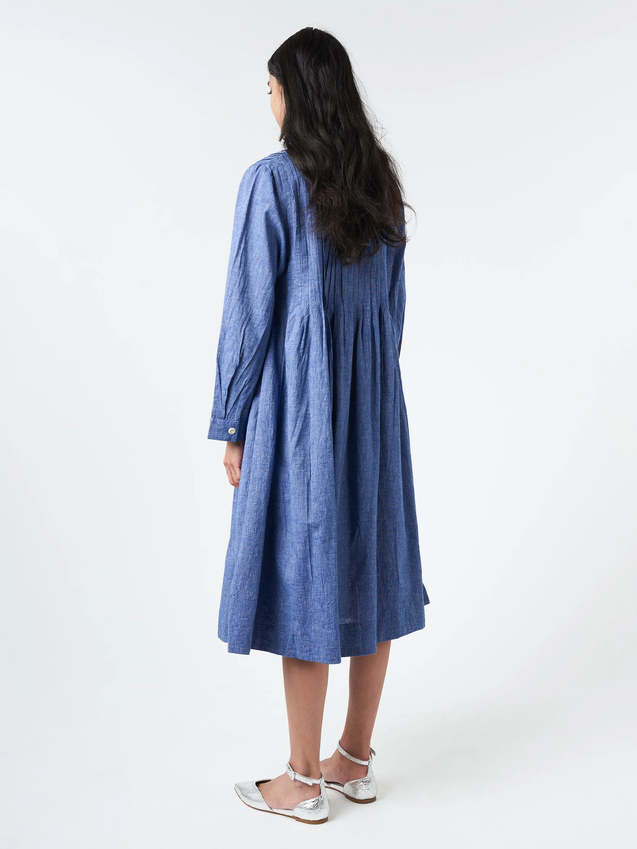 Pintuck Chambray Dress sold by gravitypope product image thumbnail 3