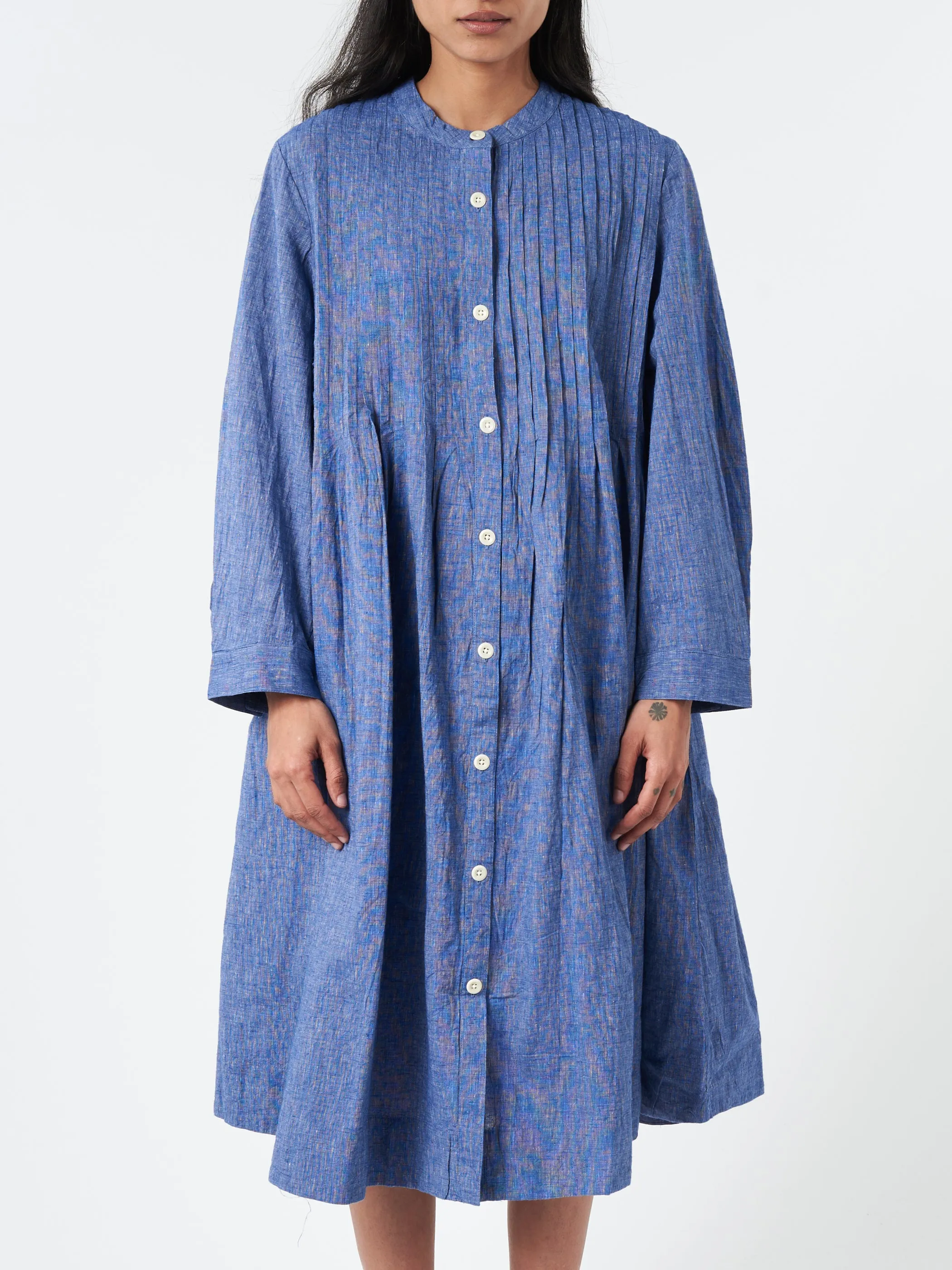 Pintuck Chambray Dress sold by gravitypope