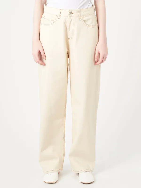 Earth Silver Jean made by YMC