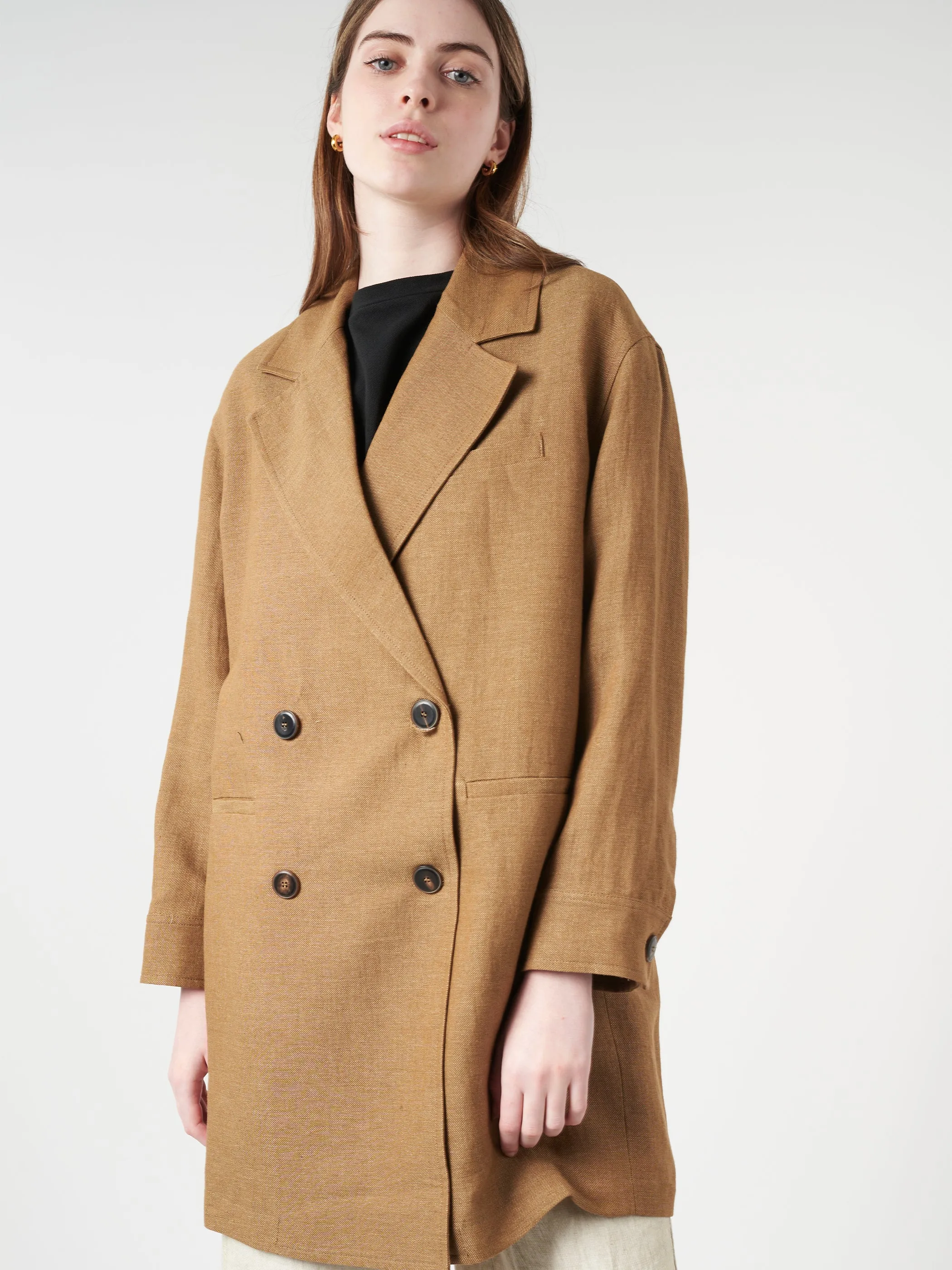 Double-Breasted Coat sold by gravitypope product image thumbnail 4