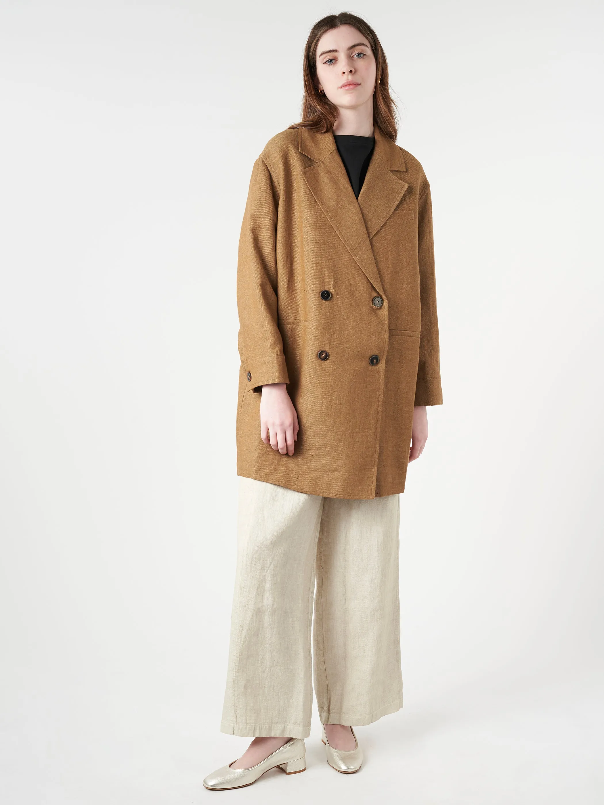 Double-Breasted Coat sold by gravitypope product image thumbnail 2