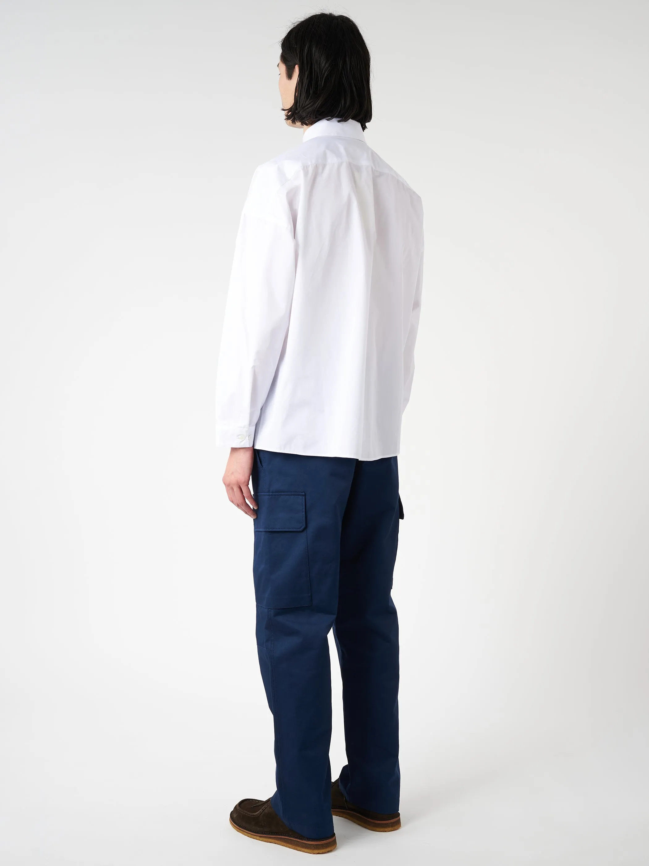 Poplin Shirt with Flower Patches sold by gravitypope product image thumbnail 3