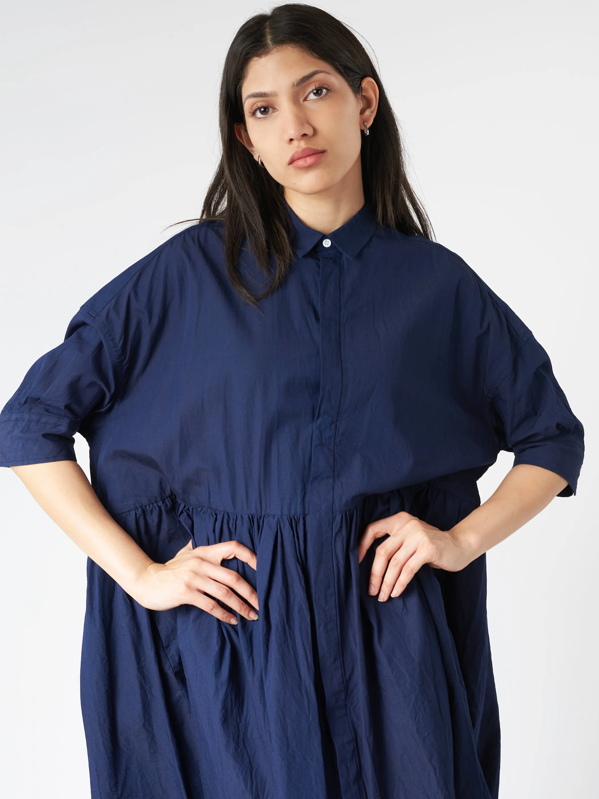 Pleated Shirt Dress sold by gravitypope product image thumbnail 4
