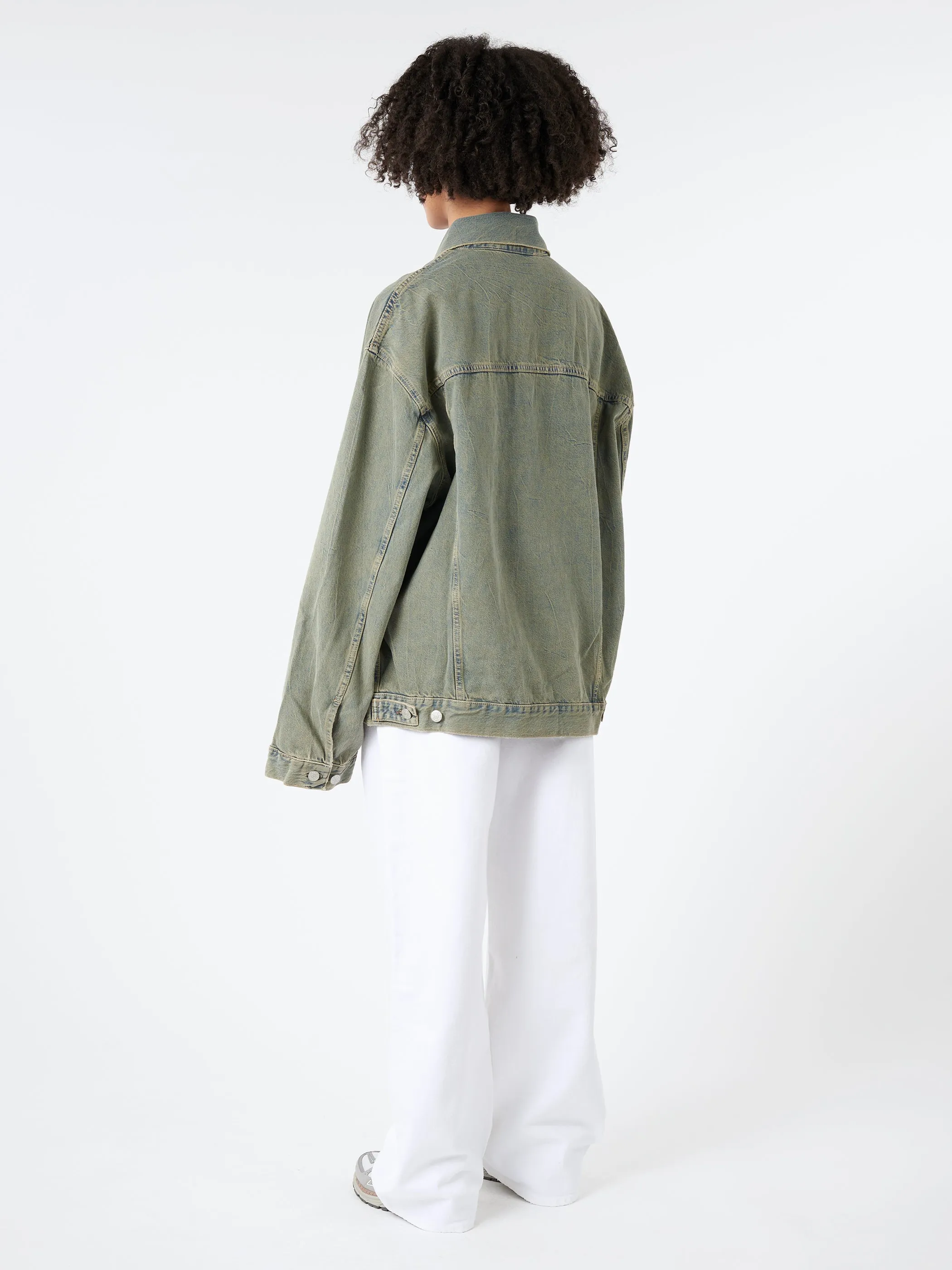 Denim Jacket - Oversized Fit sold by gravitypope product image thumbnail 3