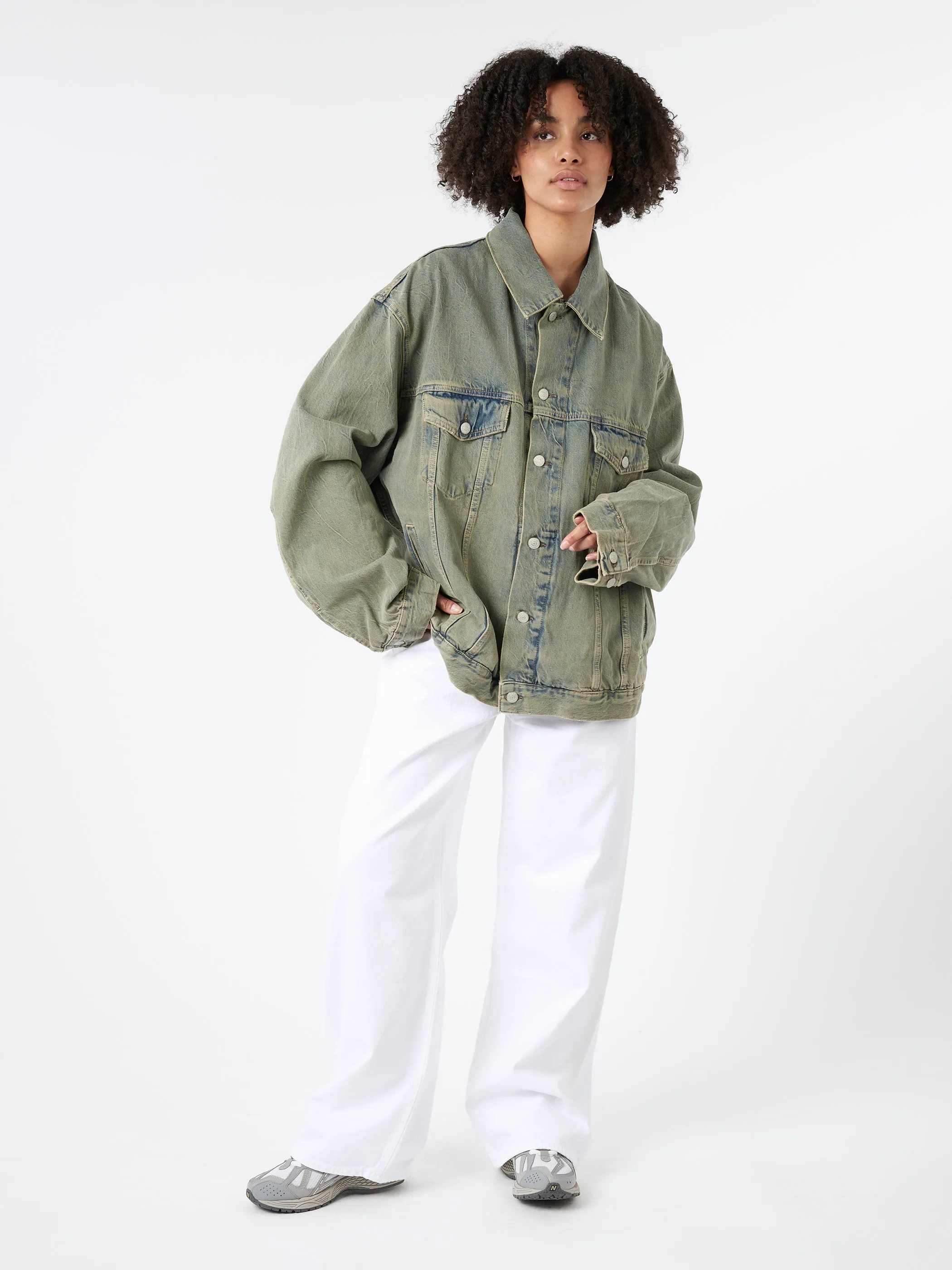 Denim Jacket - Oversized Fit sold by gravitypope product image thumbnail 4