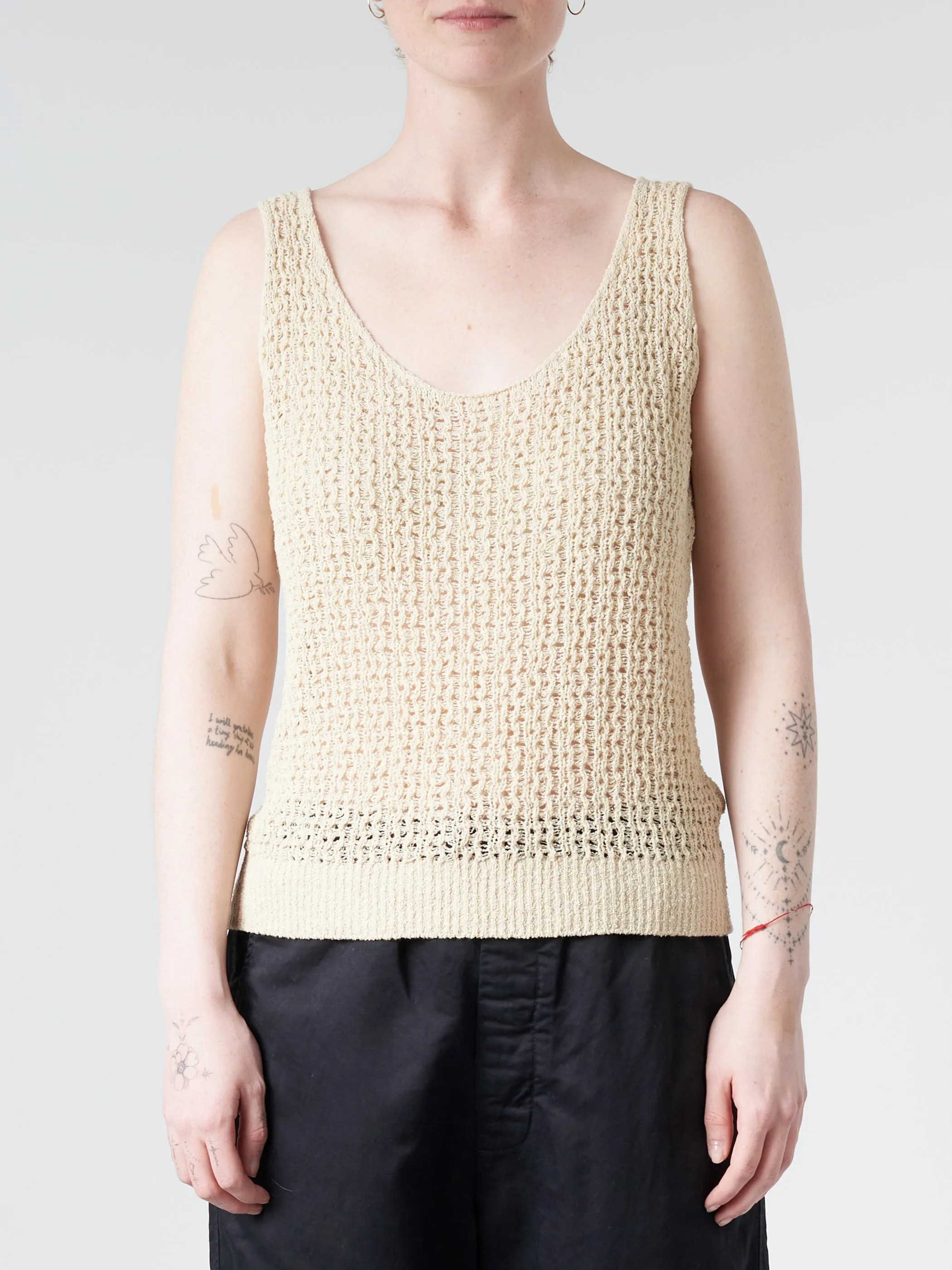 Knit Tank sold by gravitypope